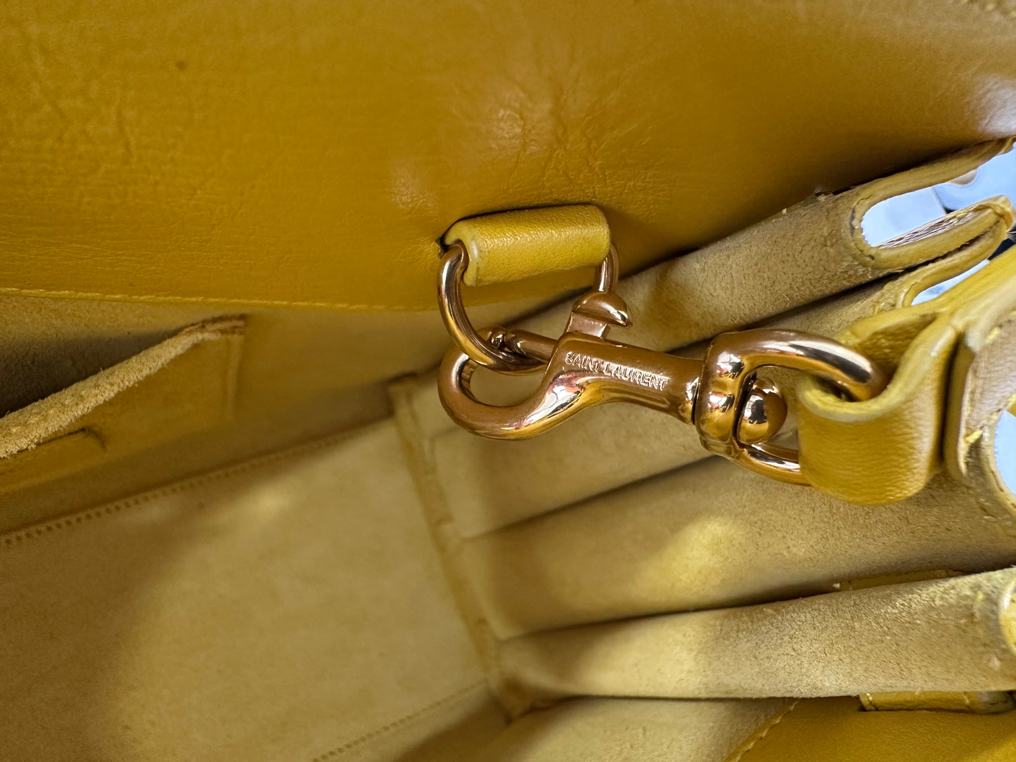 382221 - Saint Laurent Sac De Jour Baby Yellow