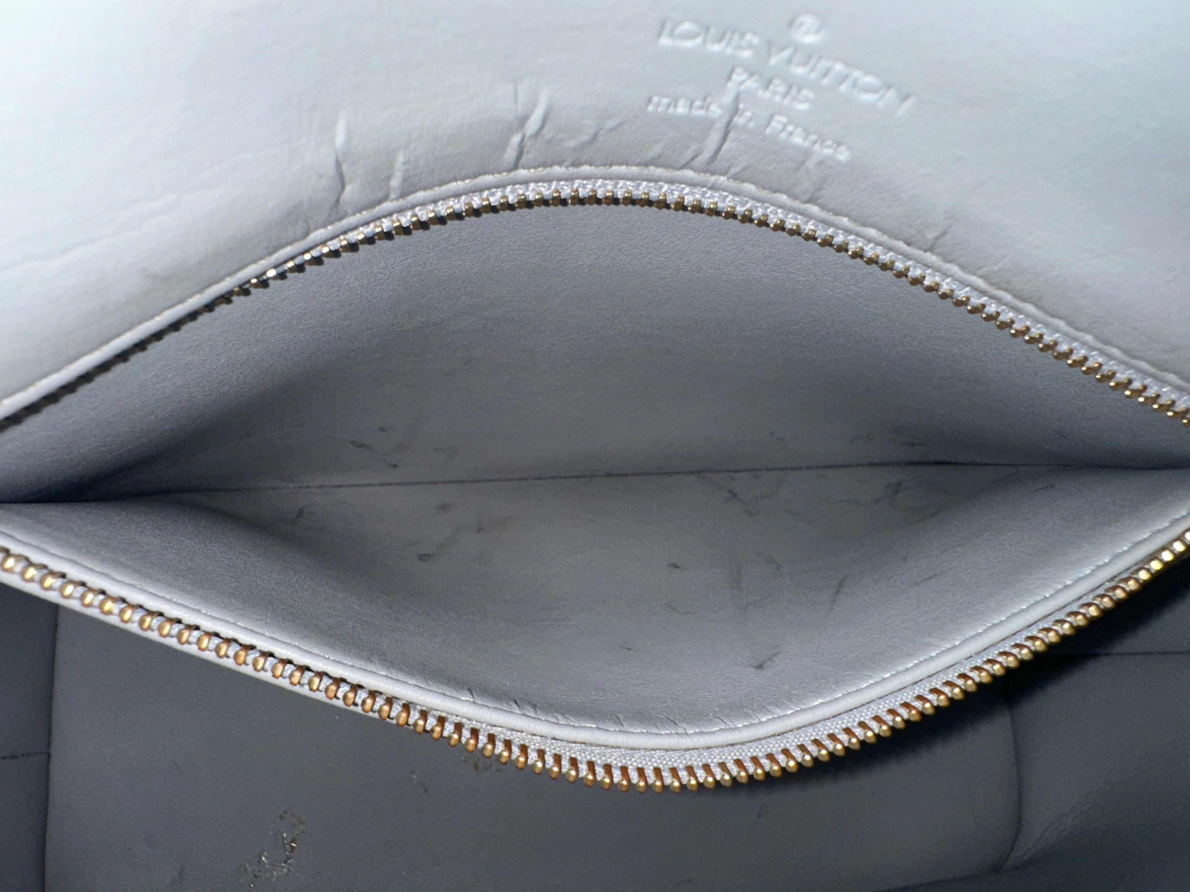 Louis Vuitton Houston Vernis Yellow