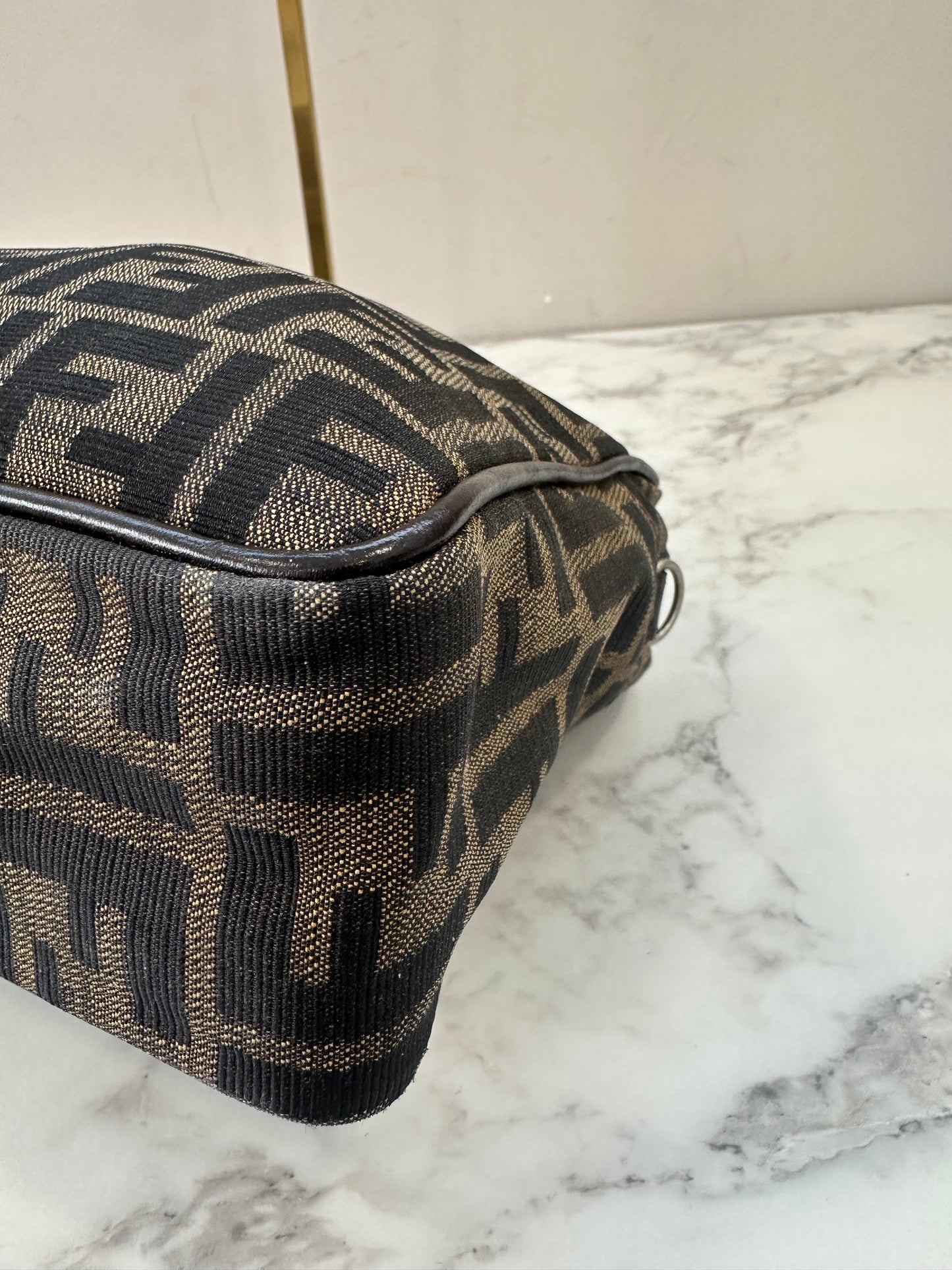 Fendi zucca shoulder bag