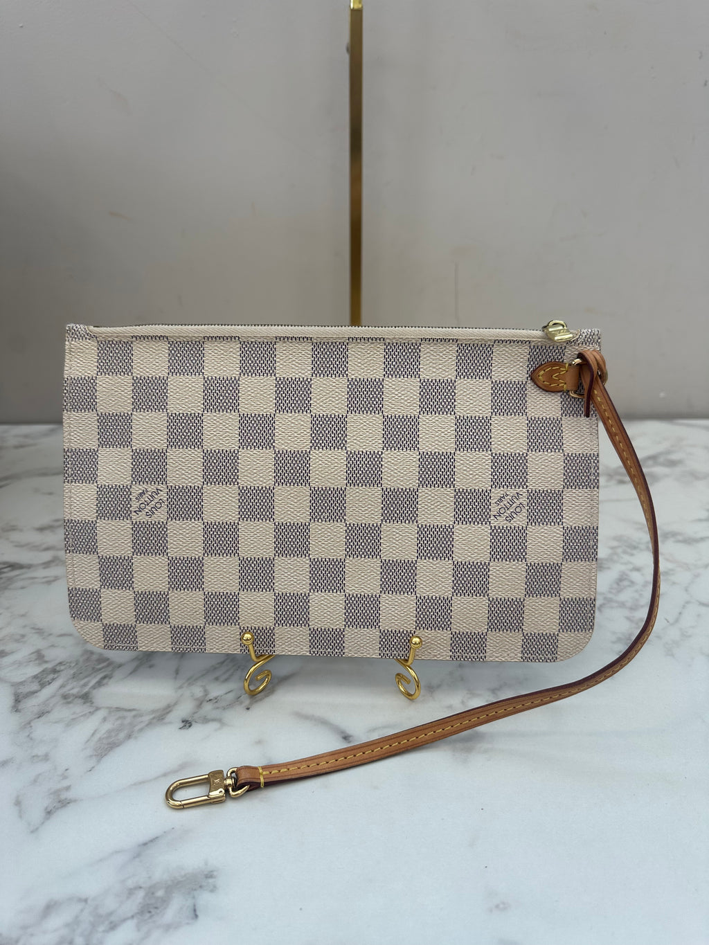 Louis Vuitton Neverfull Azur MM + Pochette