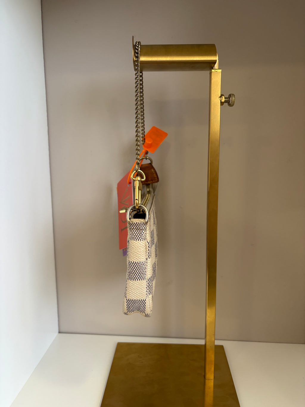 Louis Vuitton mini Pochette Damier Azur