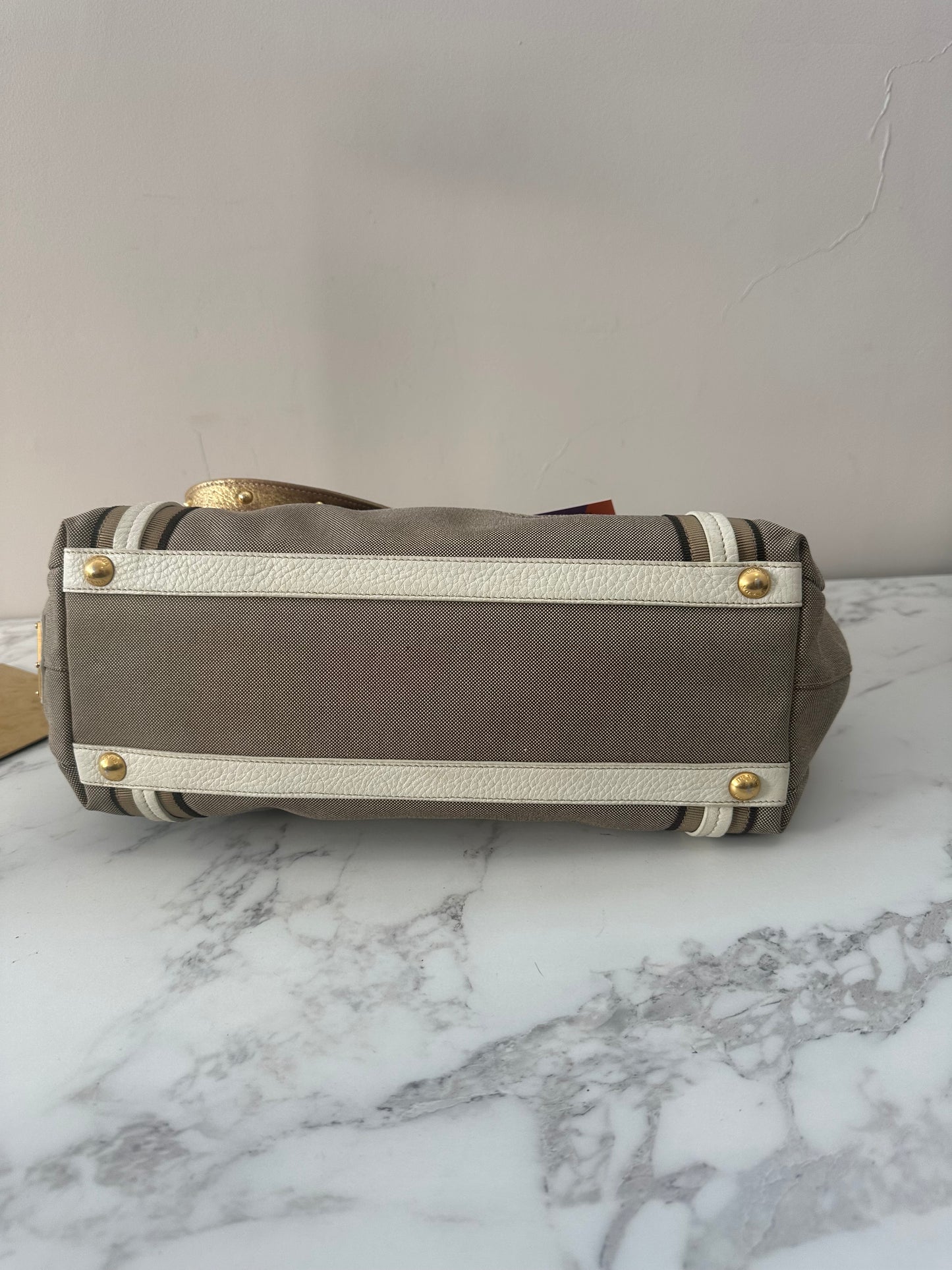 Prada Ivory Calfskin