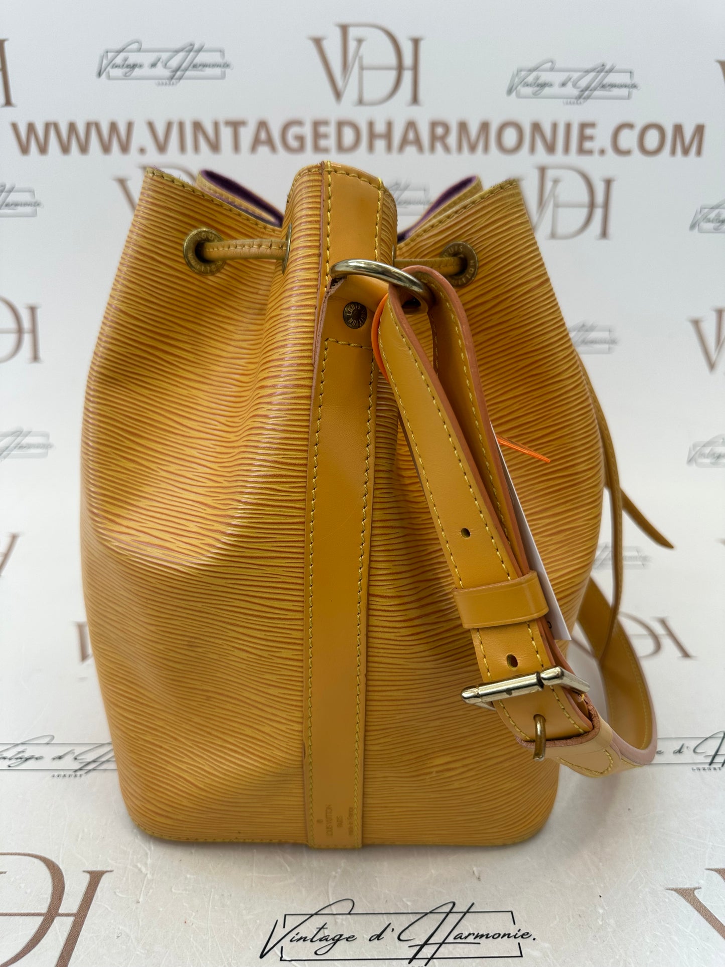 017929 - Louis Vuitton Yellow Epi Noè