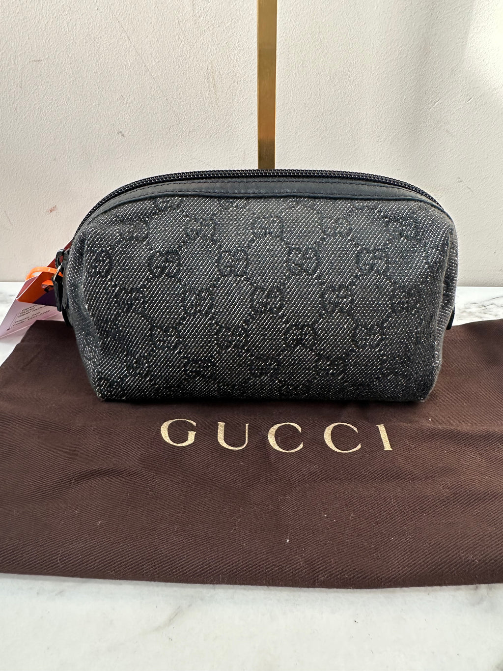 Gucci Gray Trousse