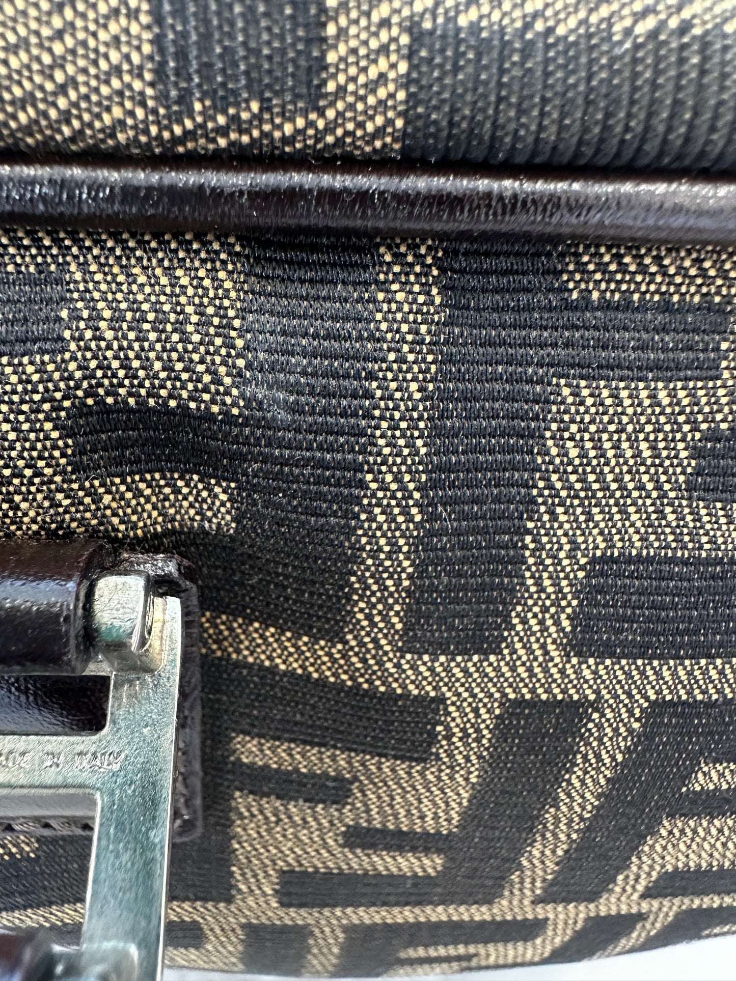 Fendi zucca shoulder bag