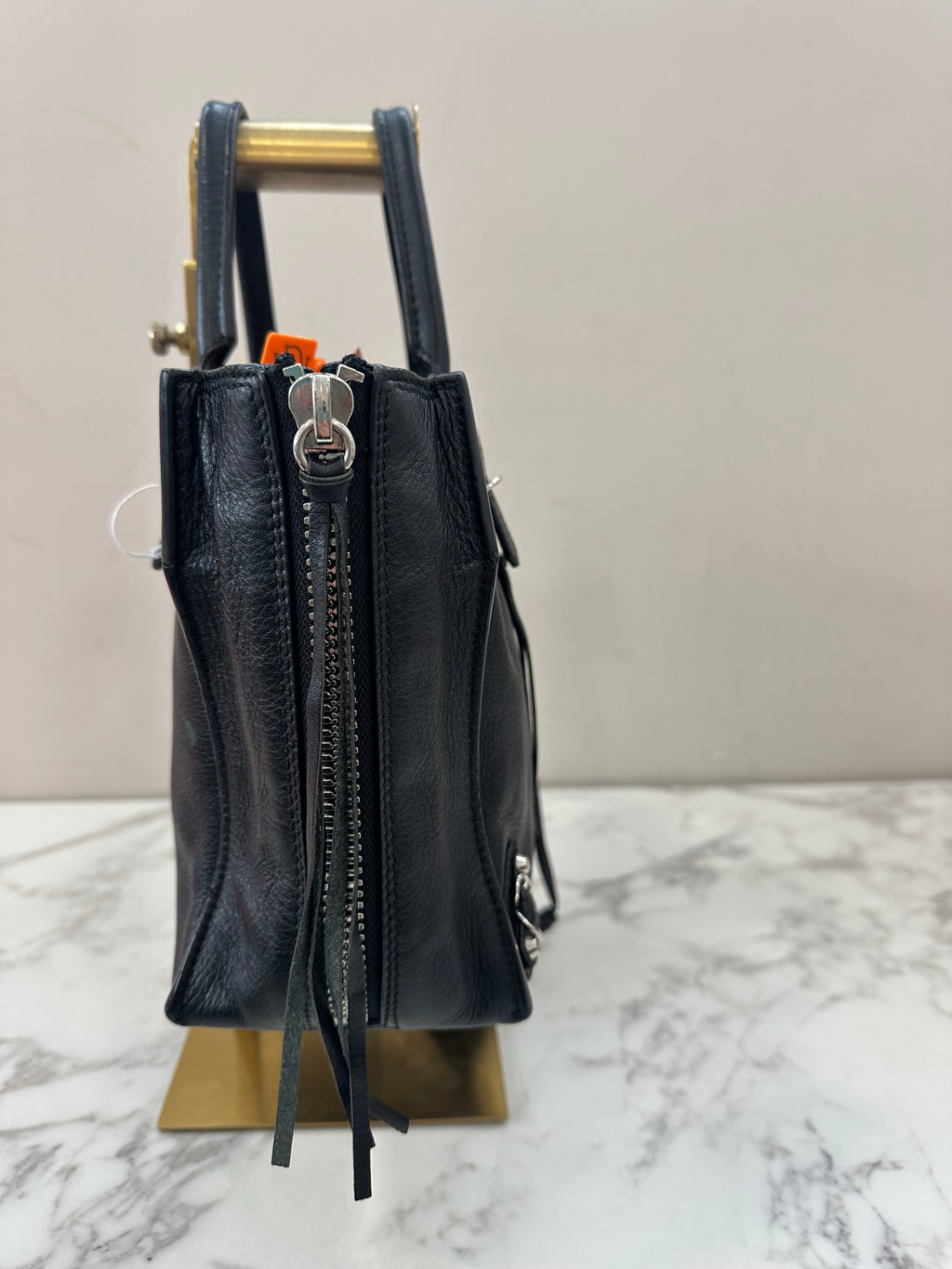 Balenciaga Black Leather