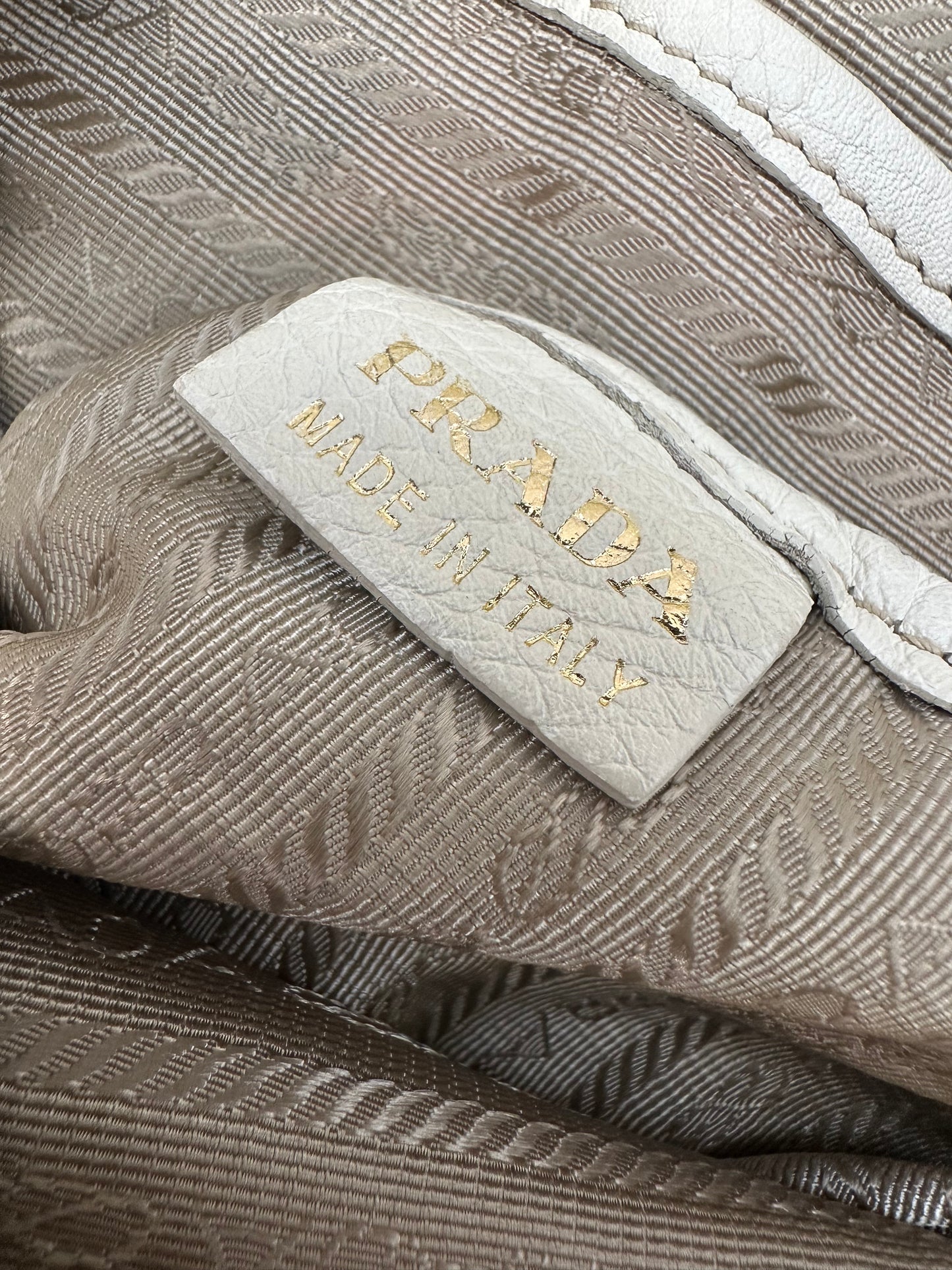 Prada Jacquard Tote
