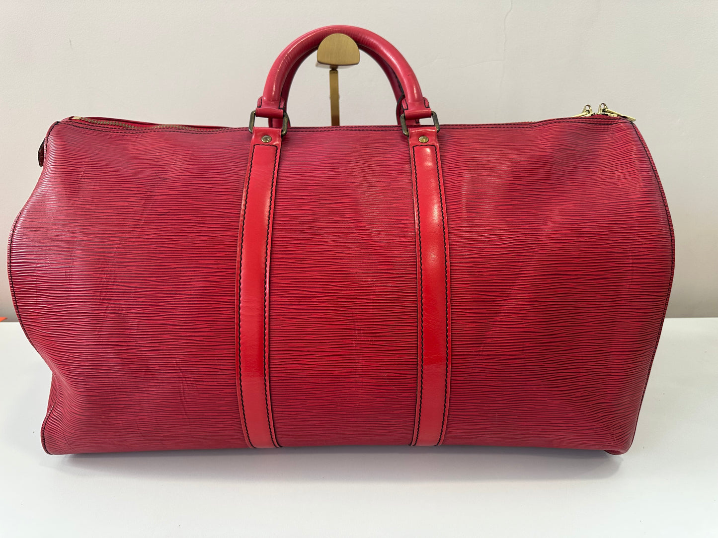 Louis Vuitton Keepall 50 Red Epi