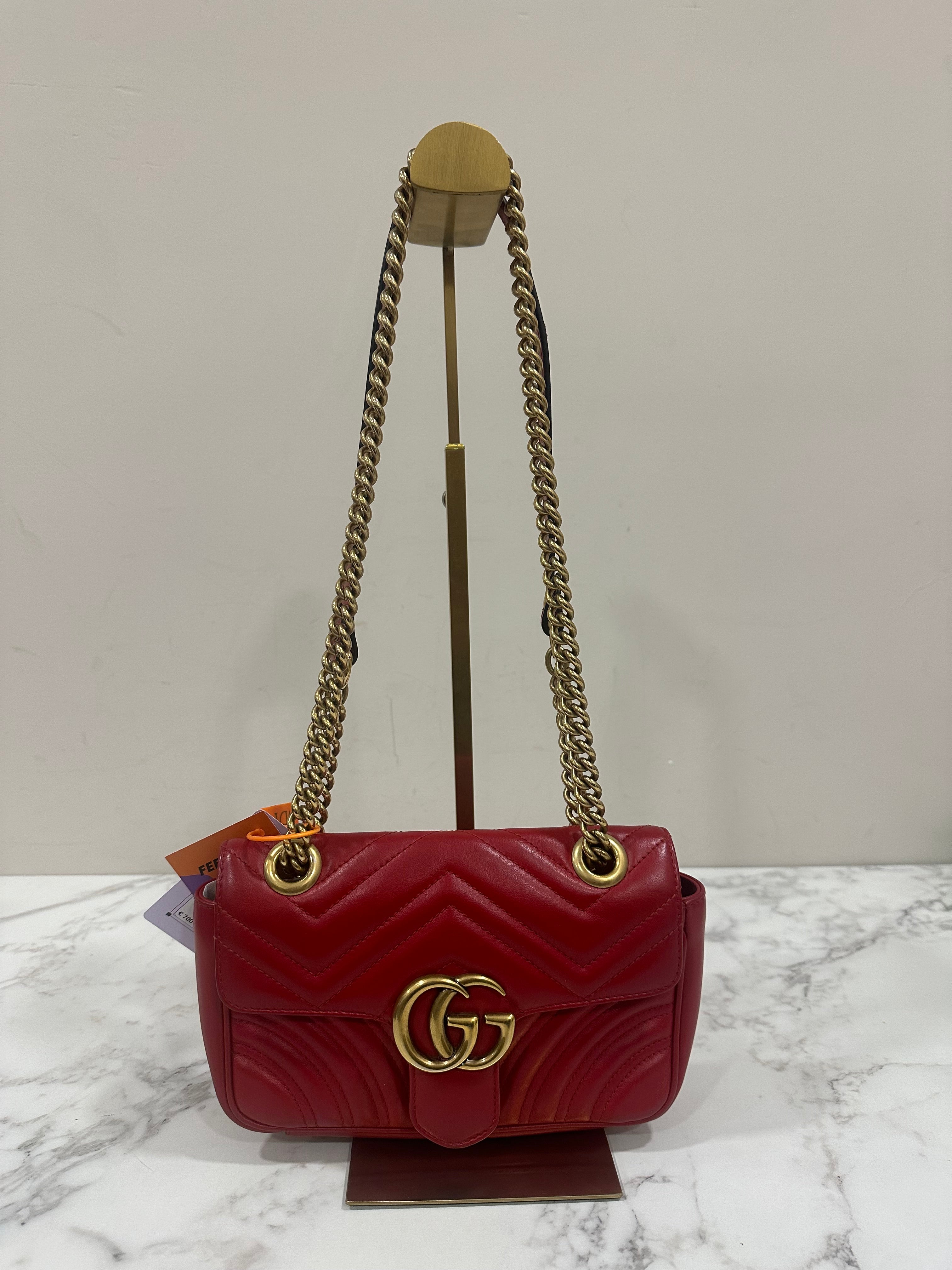 Gucci Marmont Red