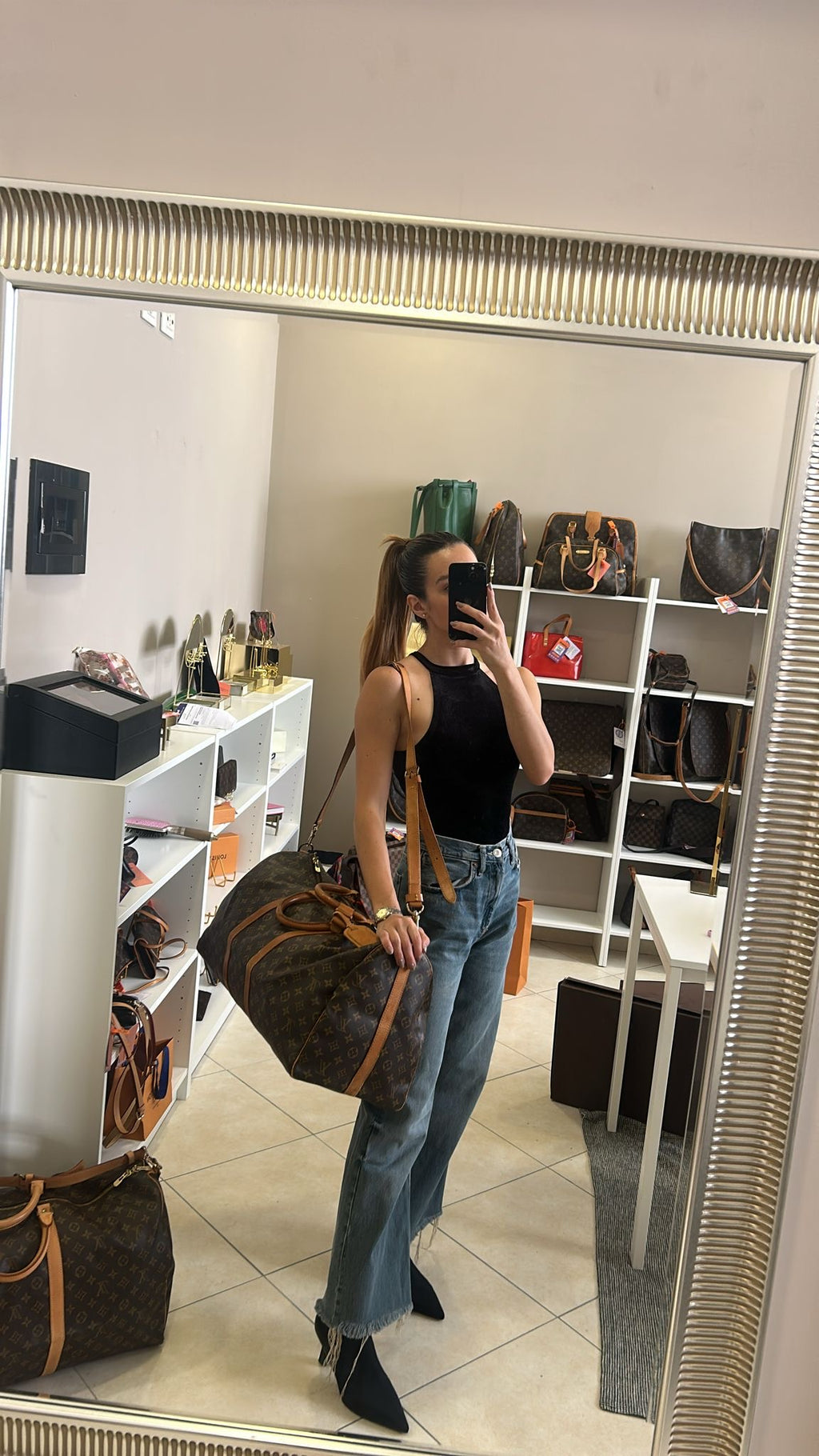 Louis Vuitton Keepall 55 Bandouliere