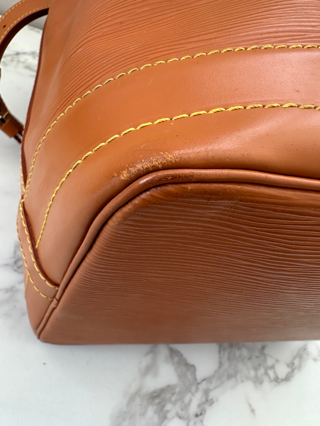 Louis Vuitton Noé Epi Brown