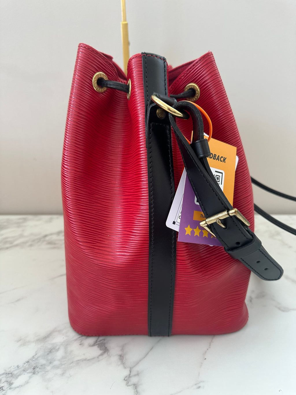 Louis Vuitton Petite Noé Epi Bicolor