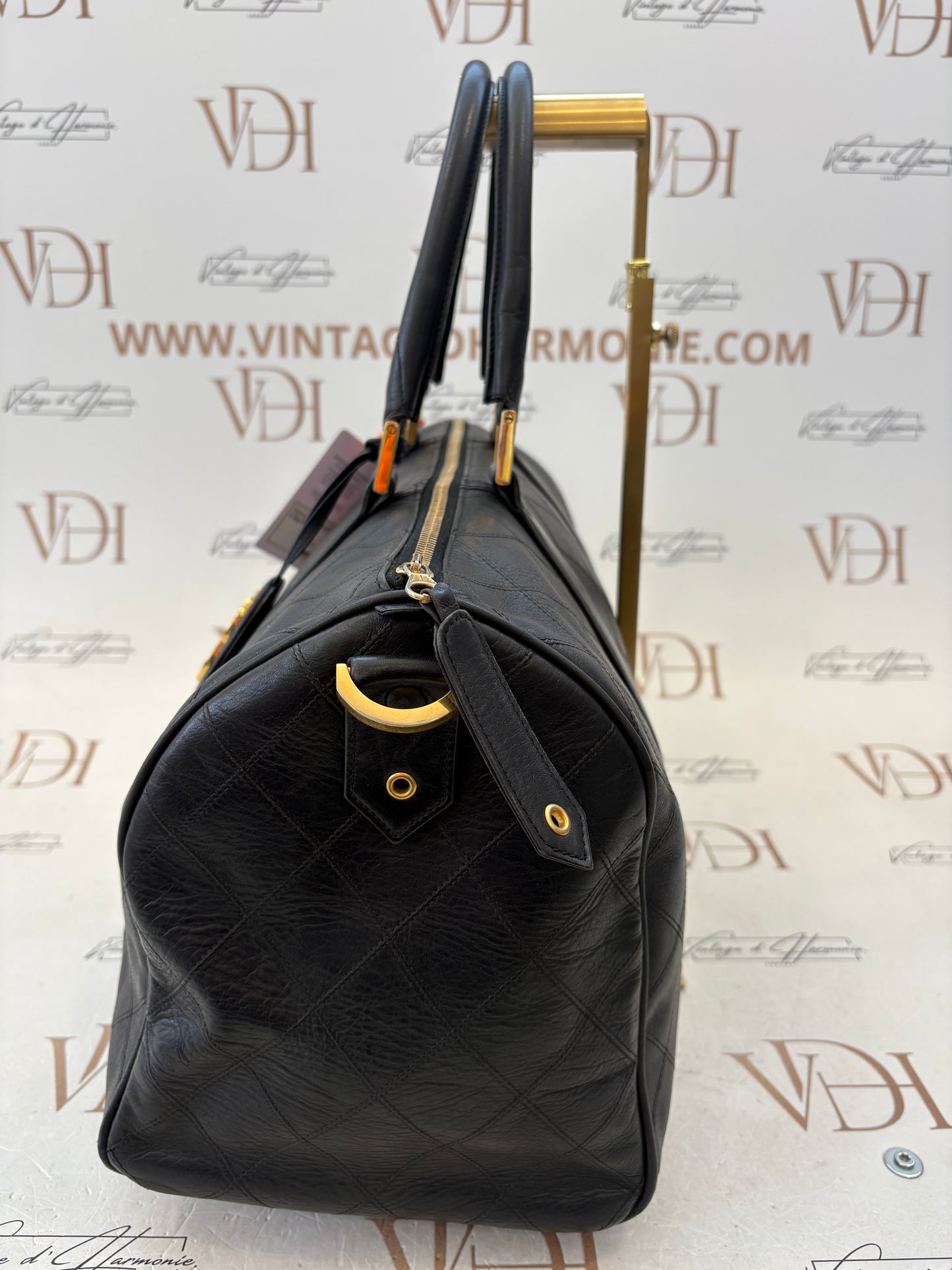 018229 - Chanel Bicolore Duffle Bag
