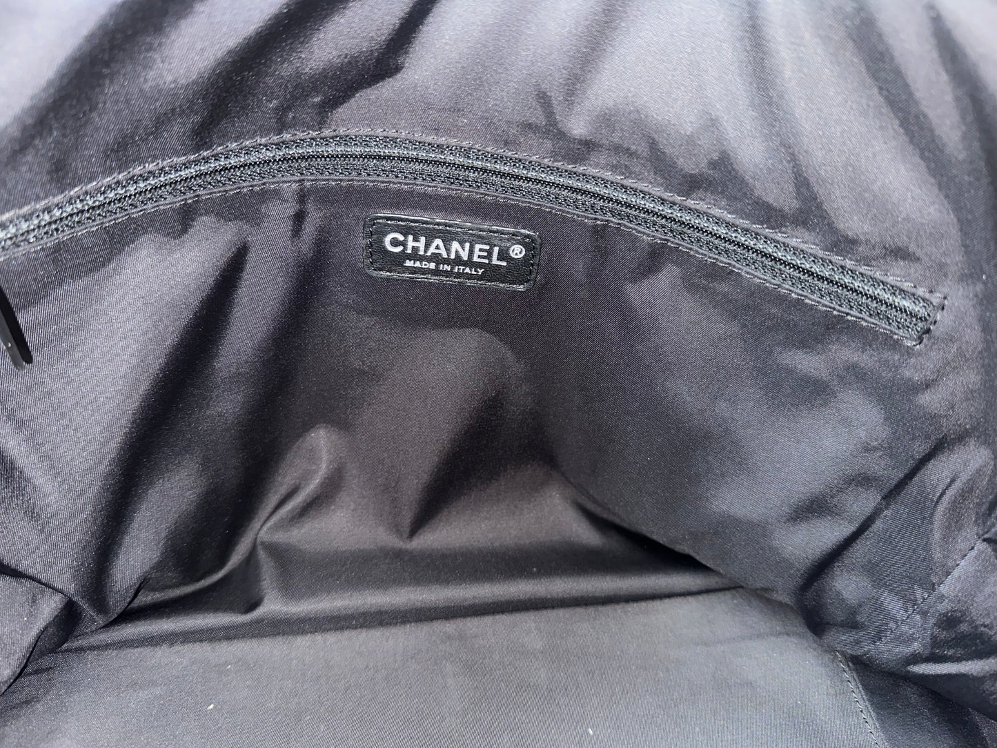 Chanel Black Canvas Paris-Biarri