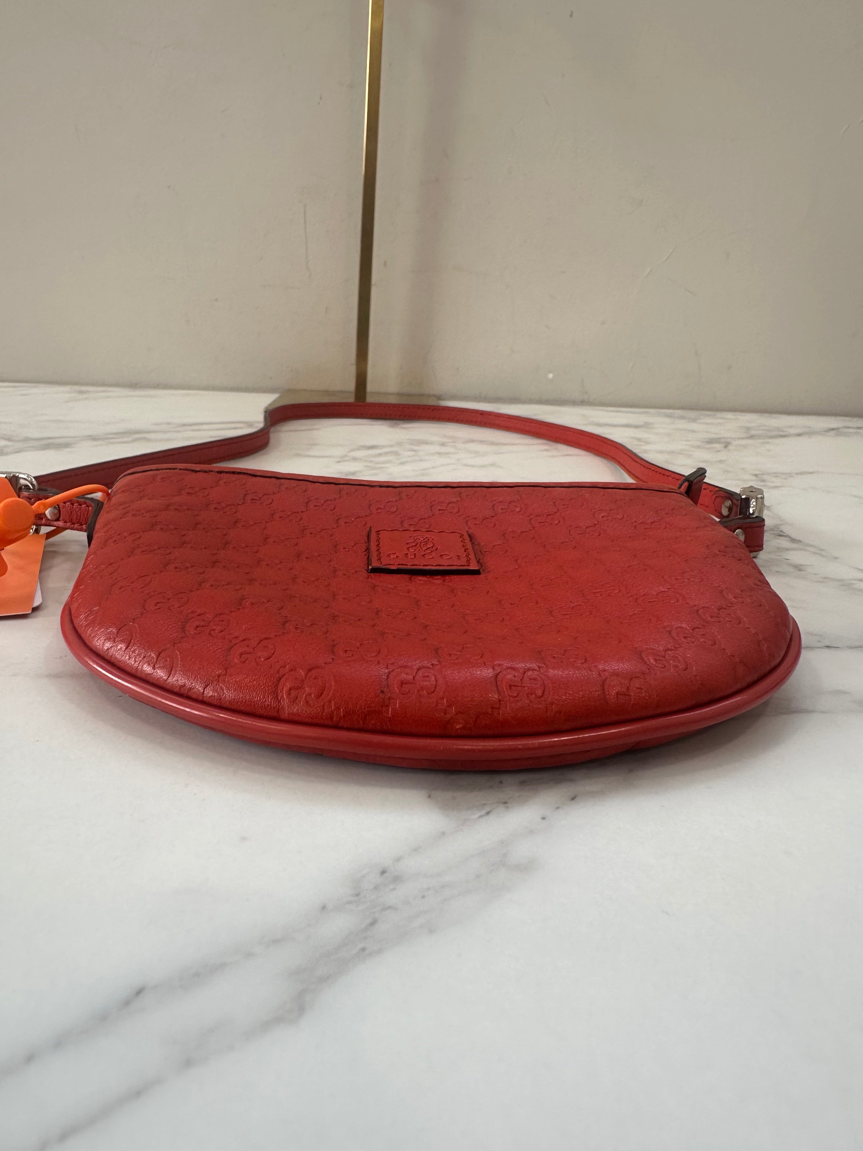 Gucci Red Leather GG