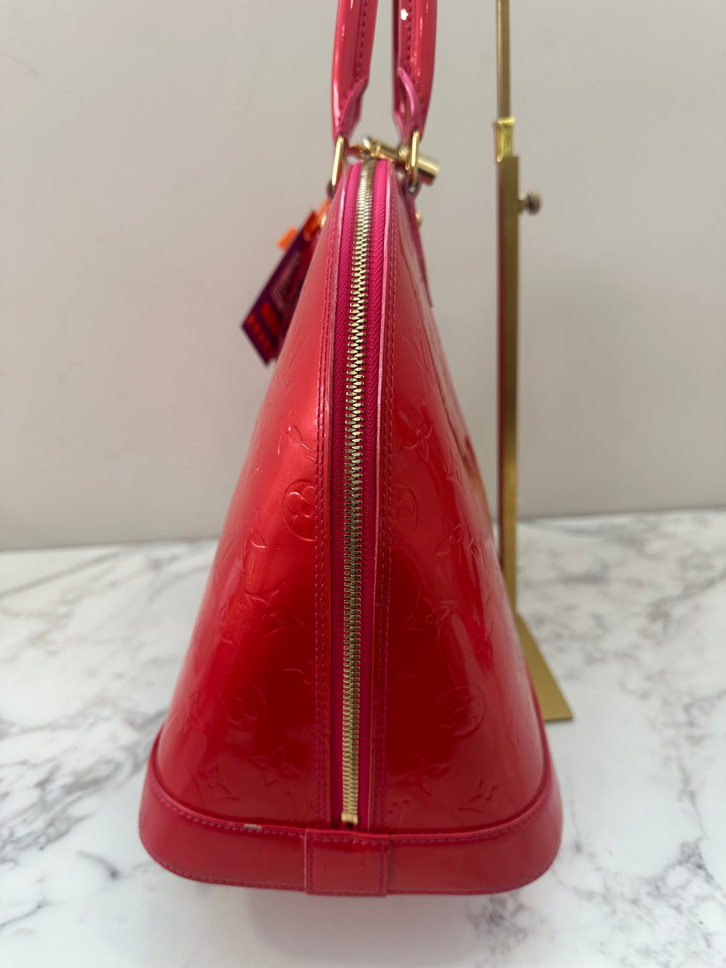 Louis Vuitton Alma Vernis Red
