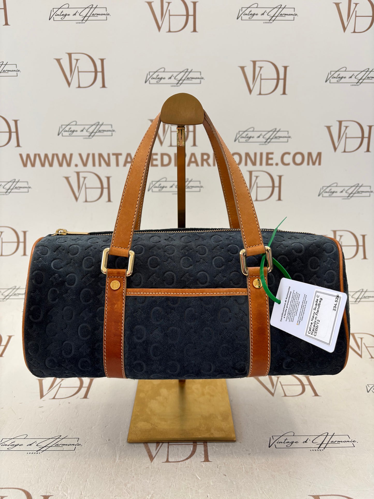 017102 - Céline Navy Suede