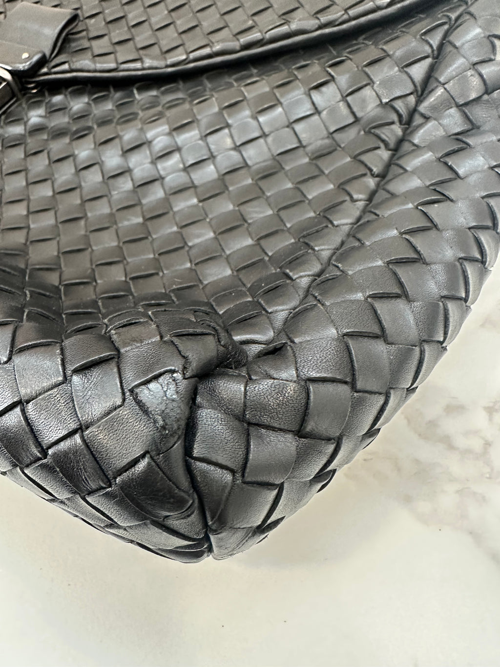 Bottega Veneta Black intrecciato