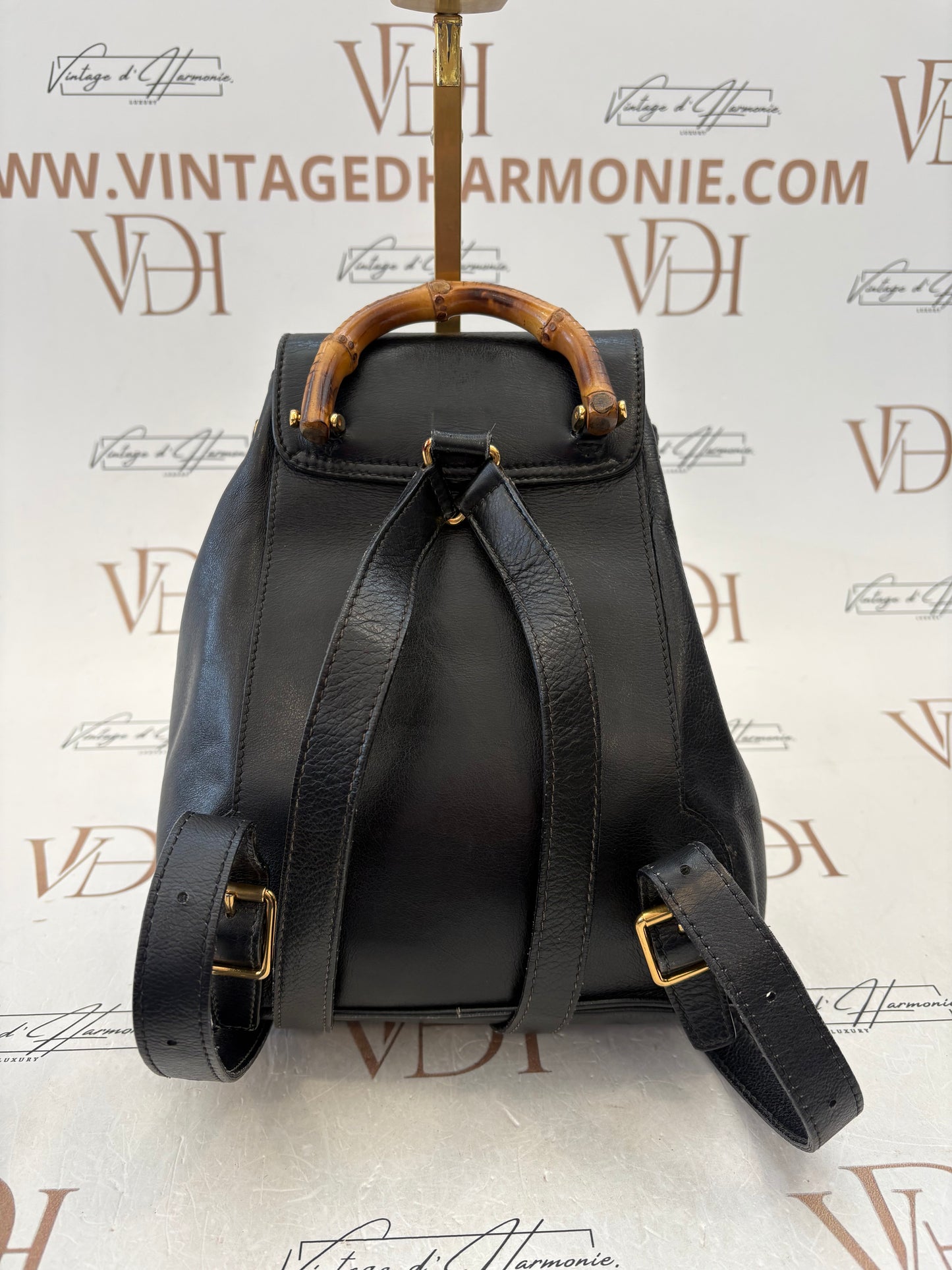 383374 - Gucci Bamboo Backpack