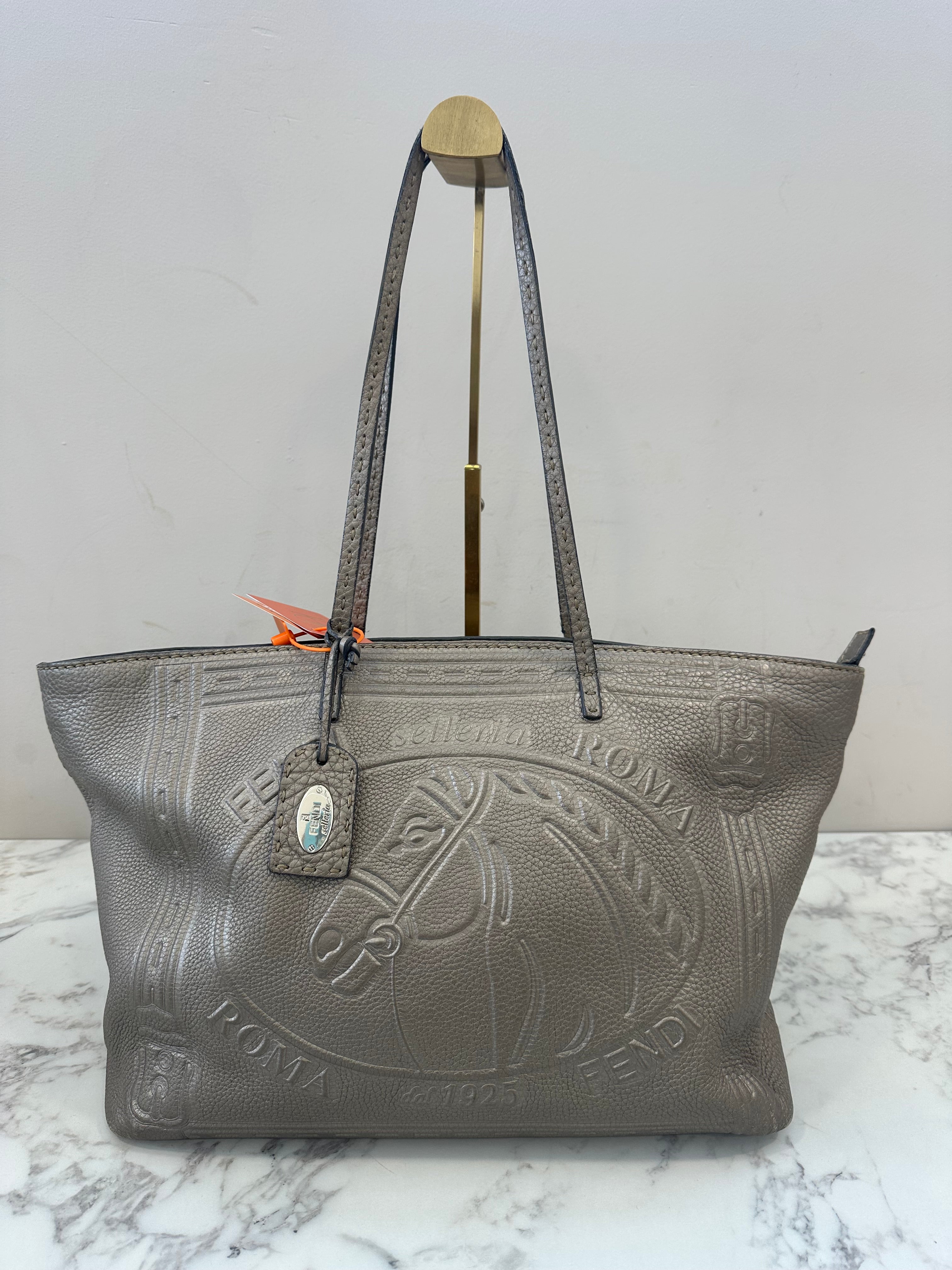 Fendi Bronze Tote Bag