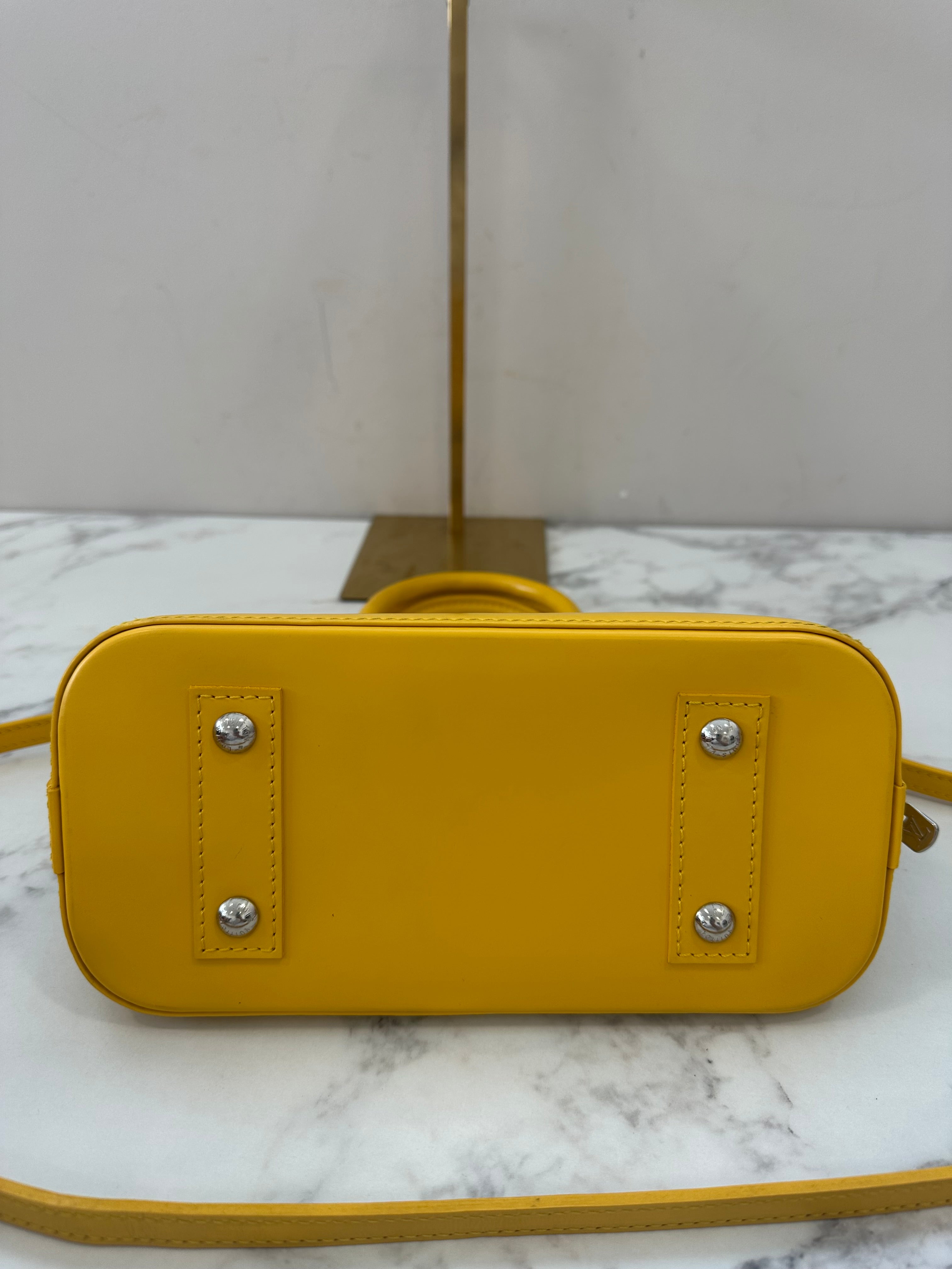 Louis Vuitton Alma BB Epi Yellow