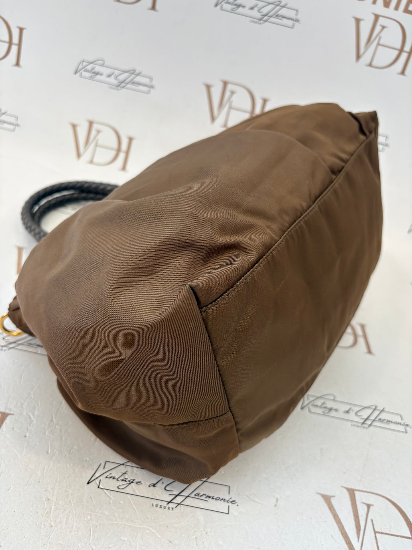 018180 - Prada Brown Nylon