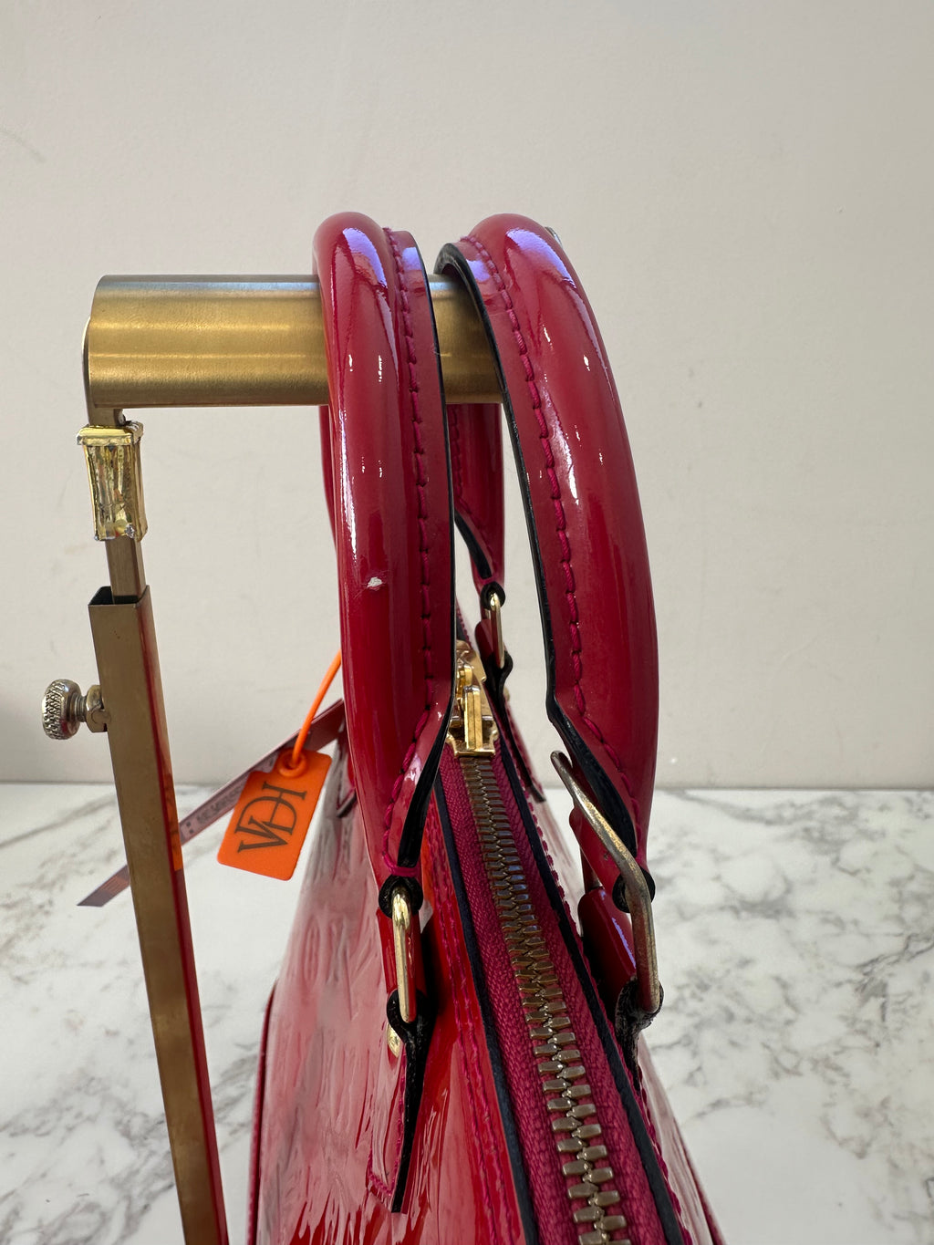 Louis Vuitton Alma Vernis Red