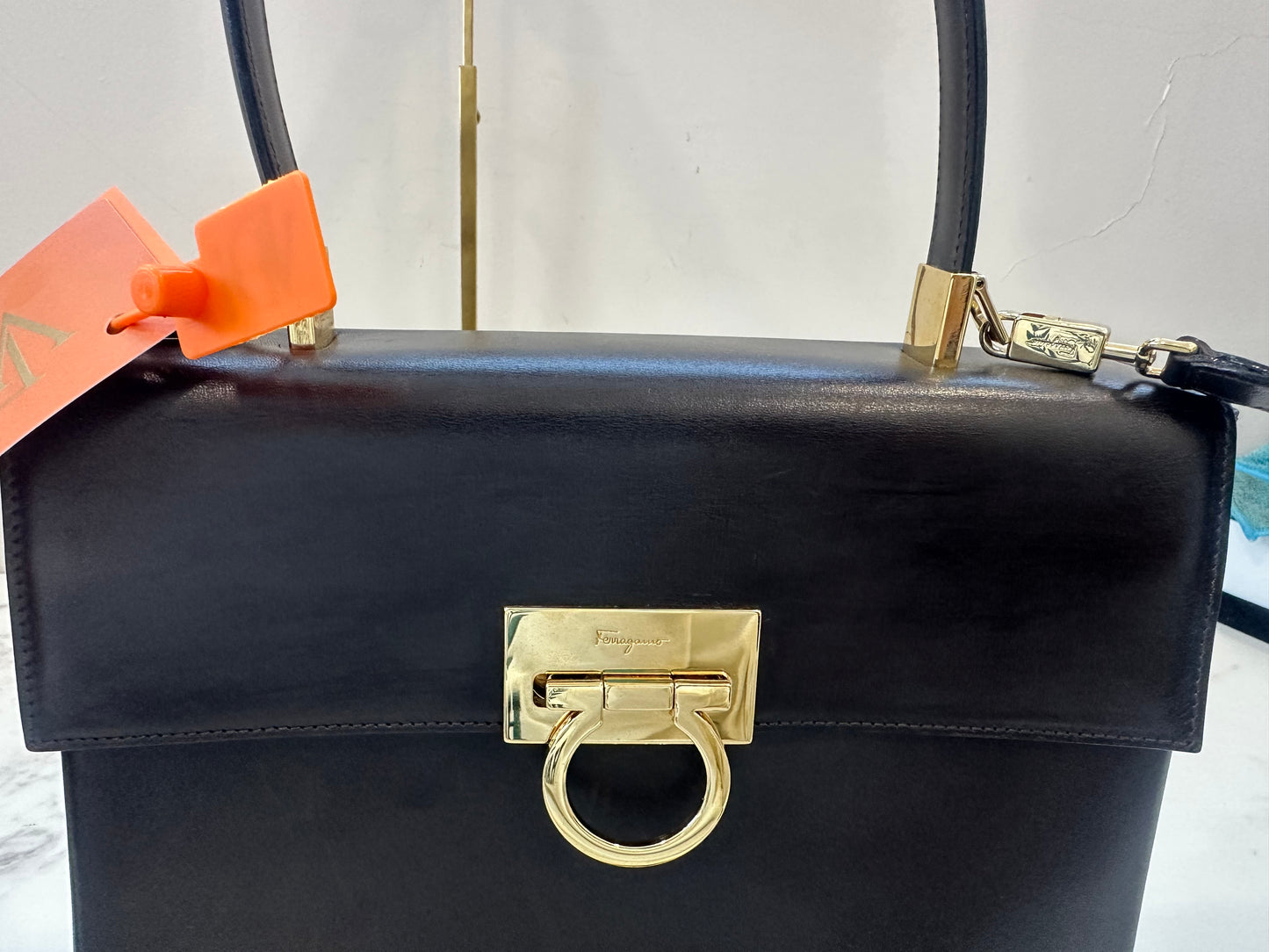 Salvatore Ferragamo Gancini Brown