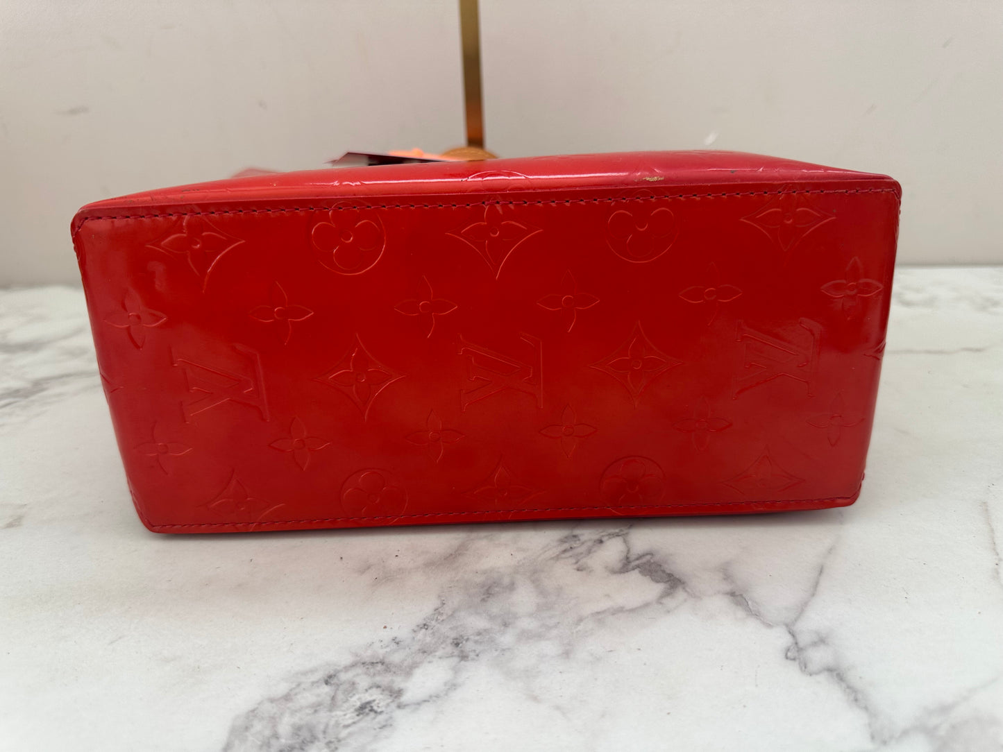 Louis Vuitton Reade PM Vernis Red