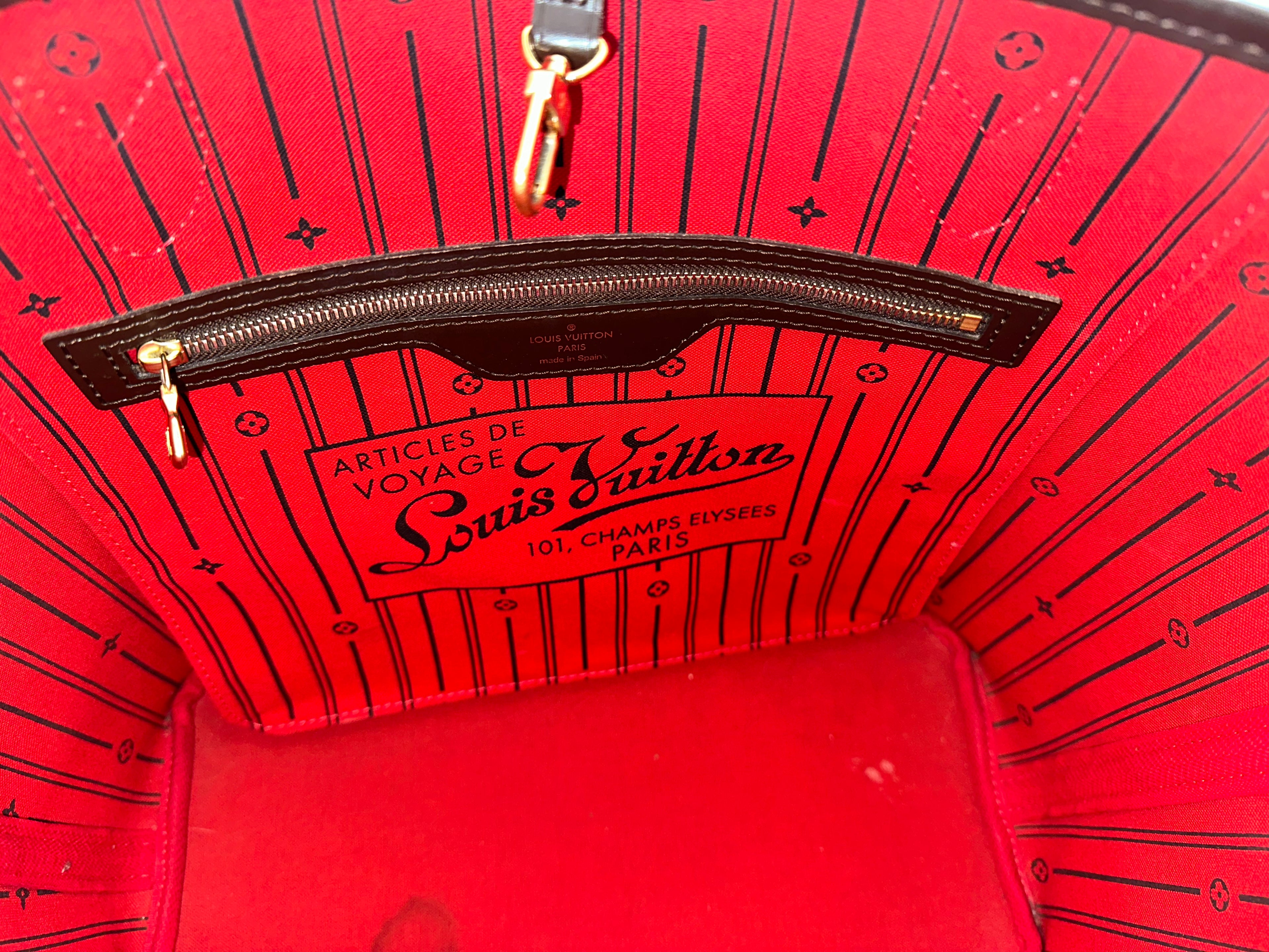 Louis Vuitton Neverfull Ebene