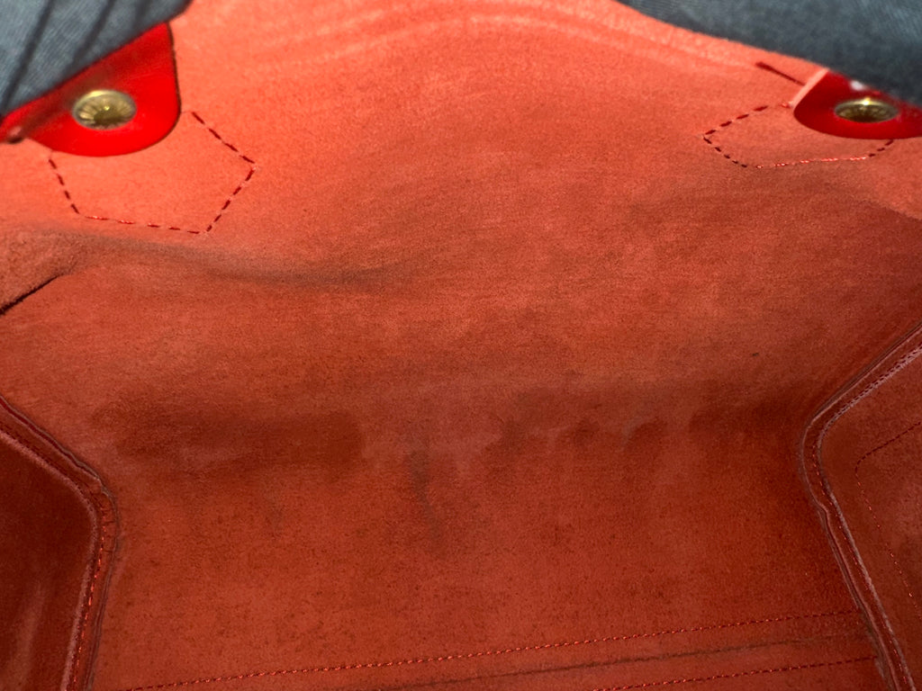 Louis Vuitton Speedy 35 Red Epi