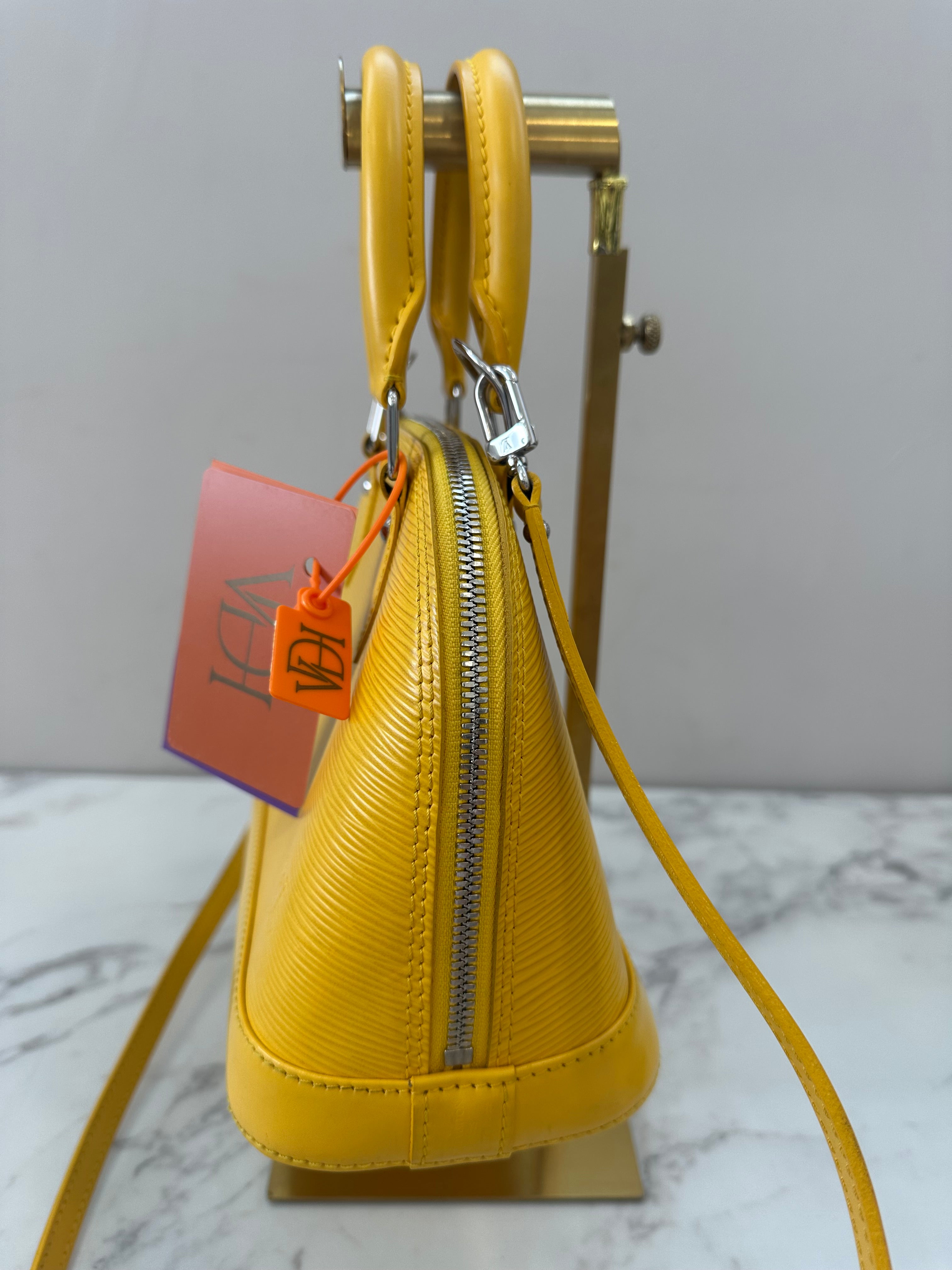 Louis Vuitton Alma BB Epi Yellow