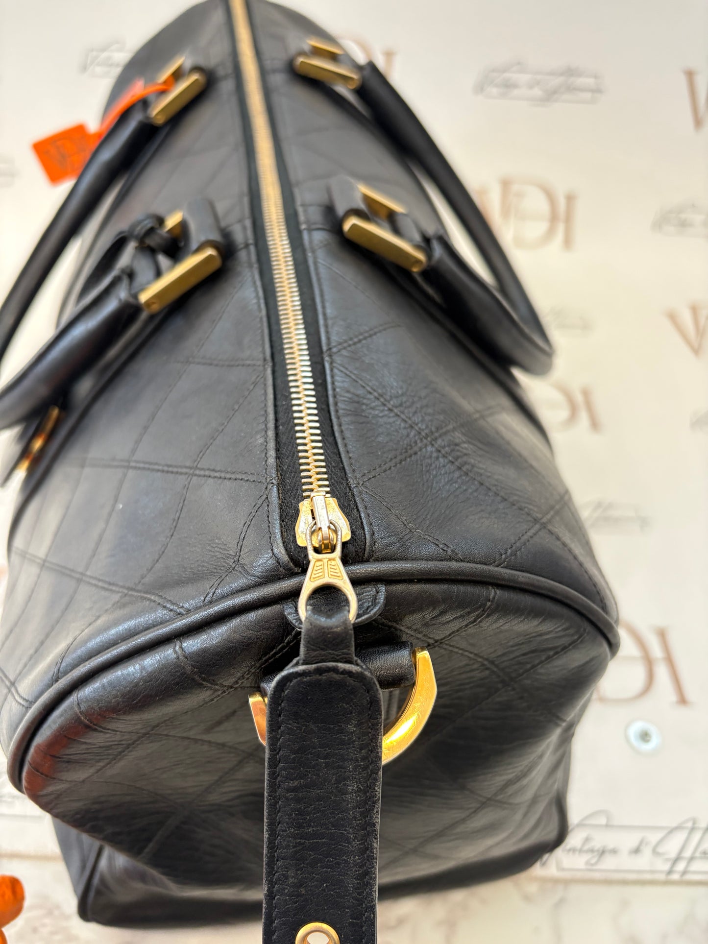 018229 - Chanel Bicolore Duffle Bag