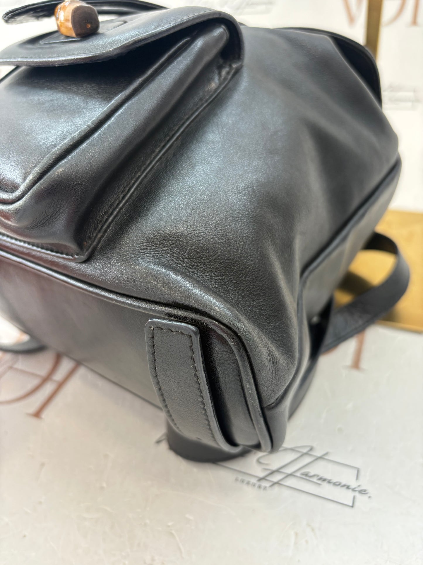 018078 - Gucci Bamboo Backpack