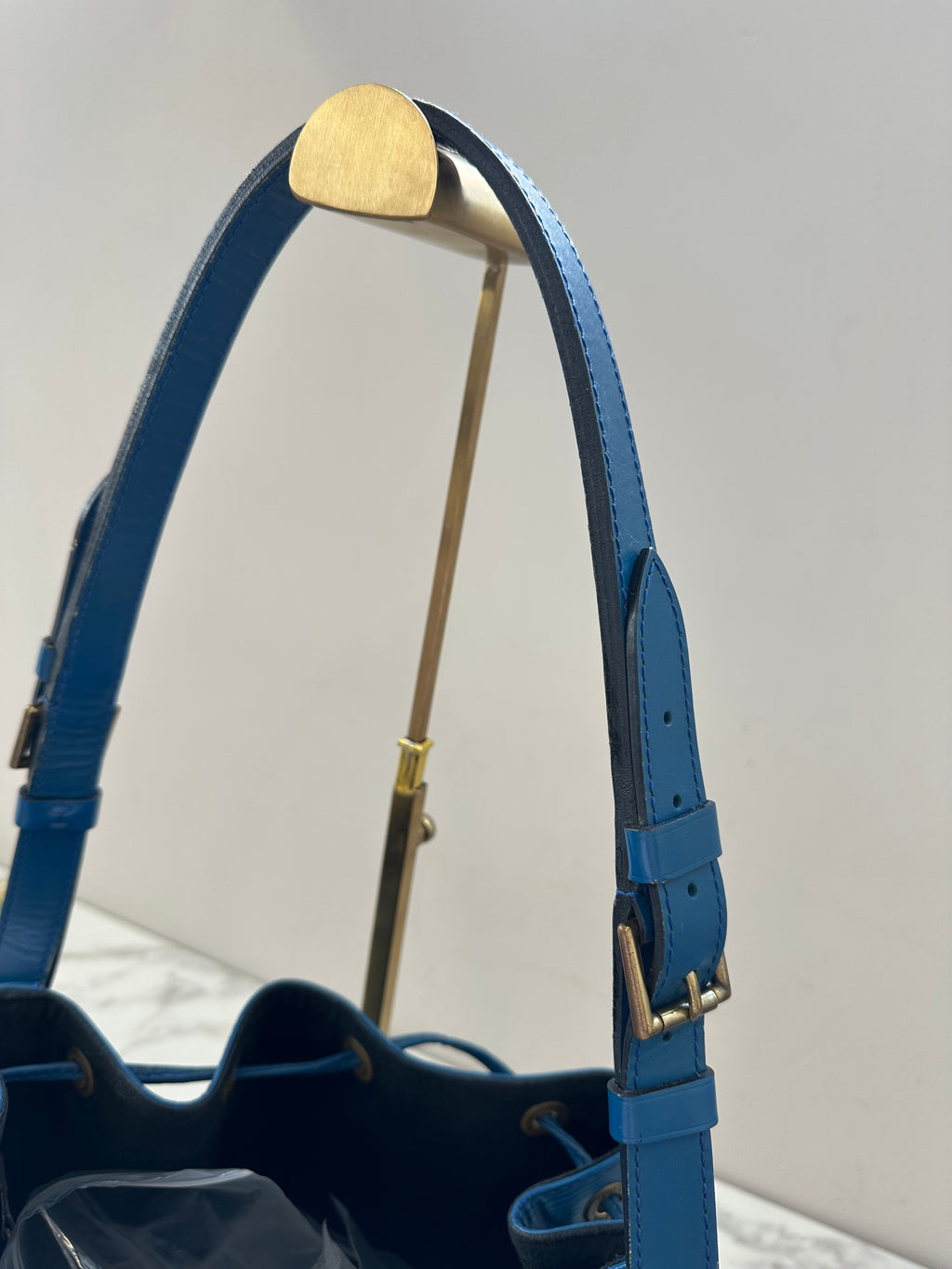 Louis Vuitton Epi Petite Noé Blue