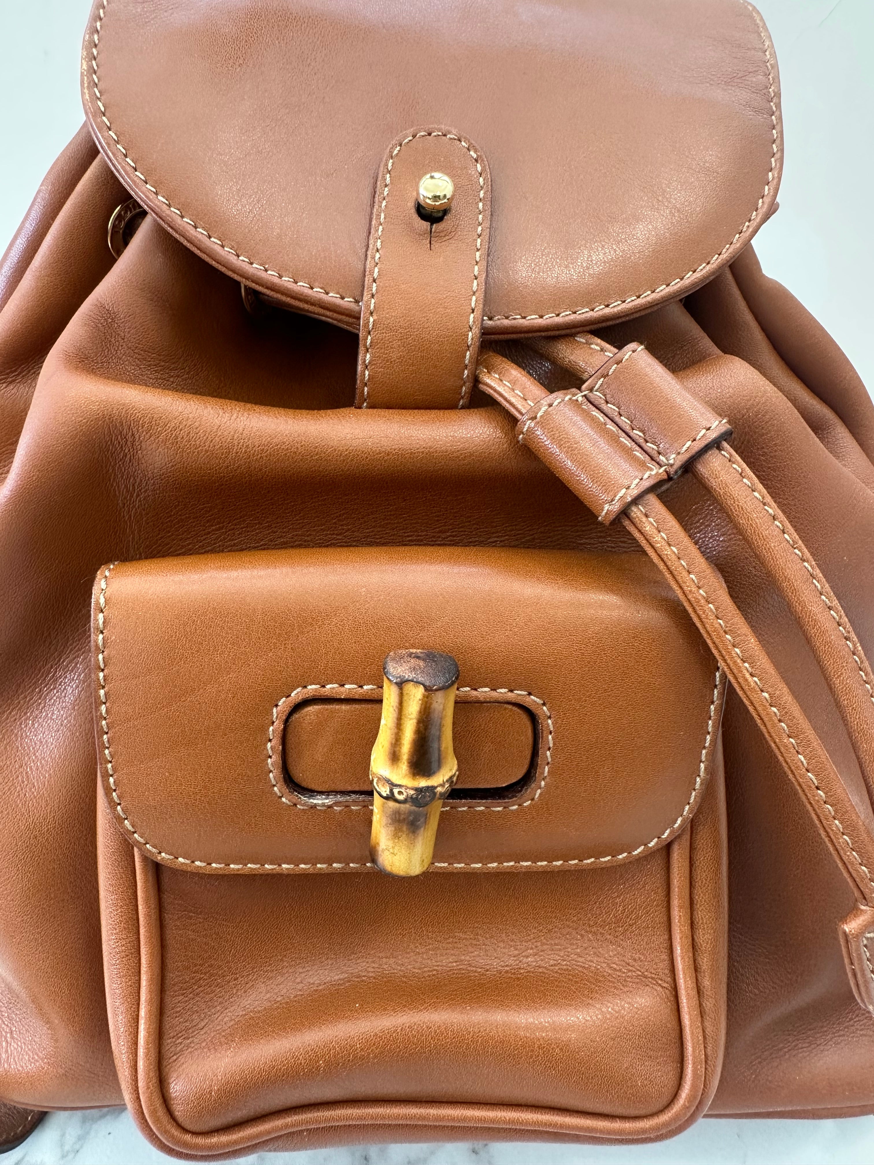 Gucci Bamboo Backpack