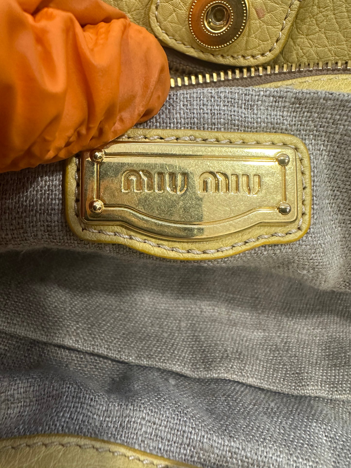 382926 - Miu Miu Yellow