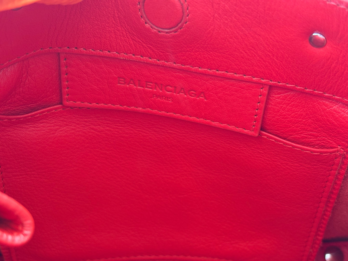 018102 - Balenciaga Red Papier Mini