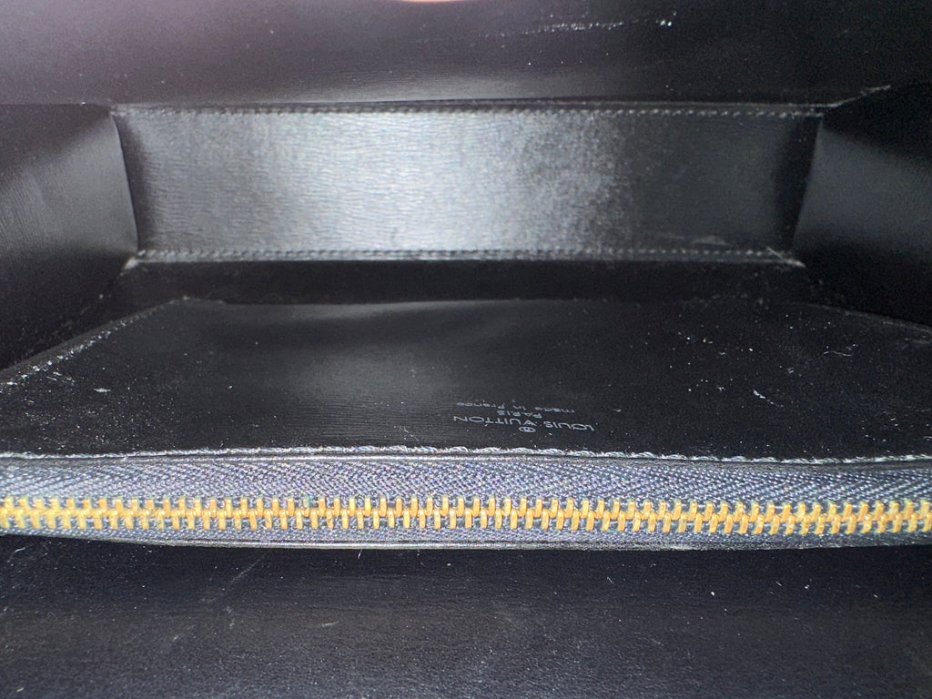 Louis Vuitton Black Epi Malesherbes