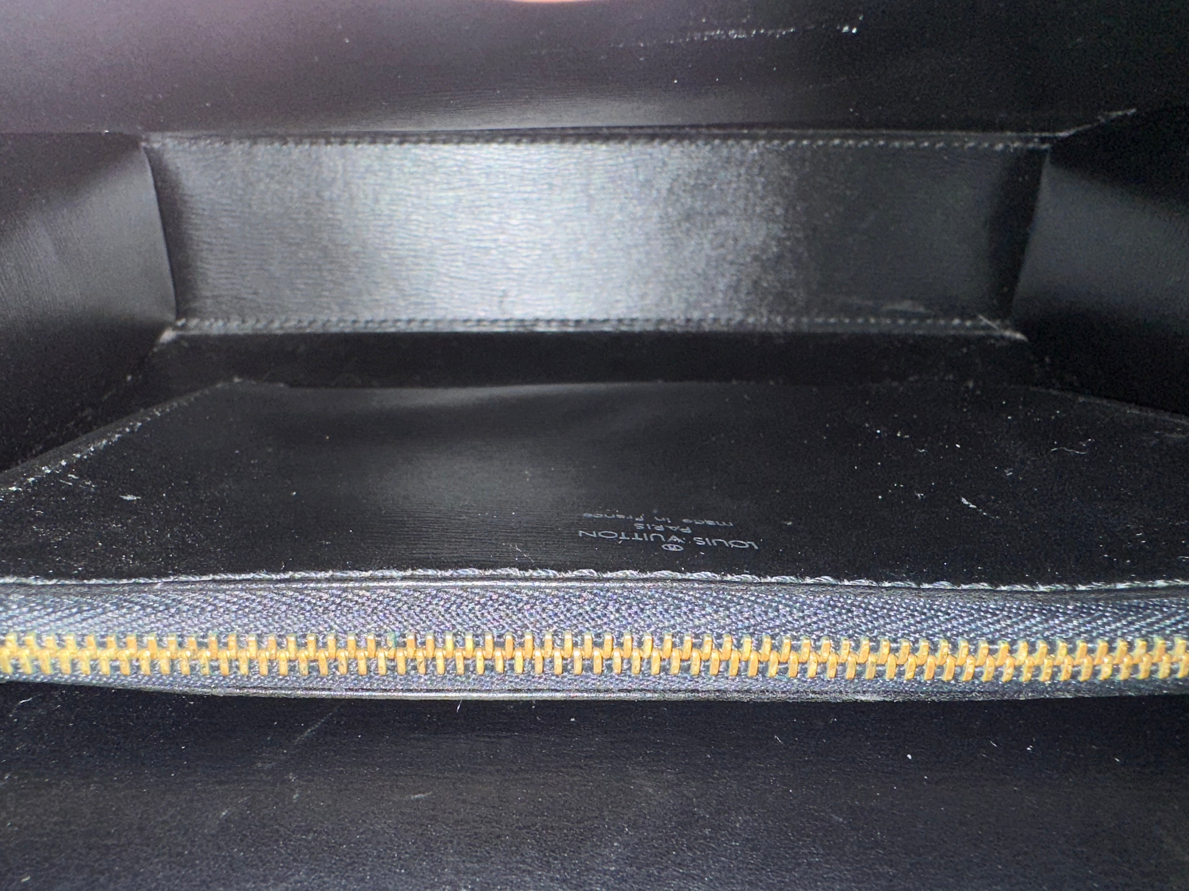 Louis Vuitton Black Epi Malesherbes