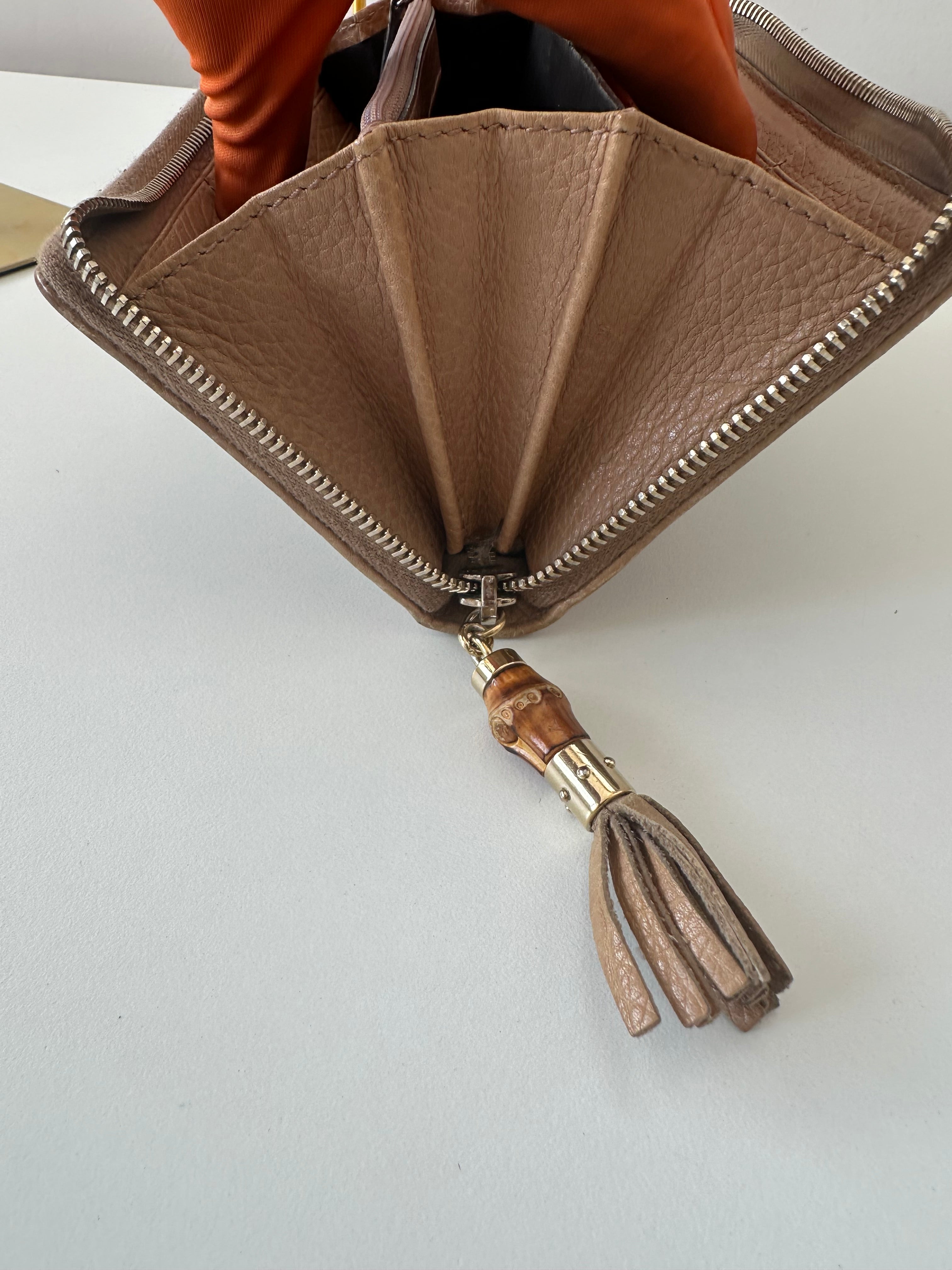 Gucci Wallet Bamboo
