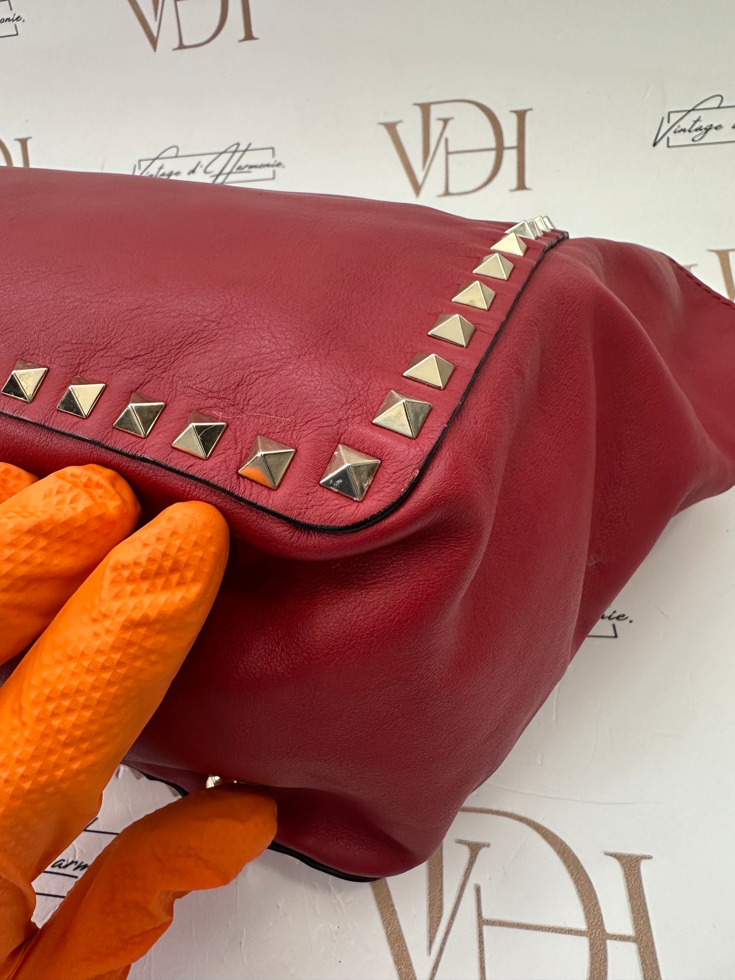 017742 - Valentino Red Studded