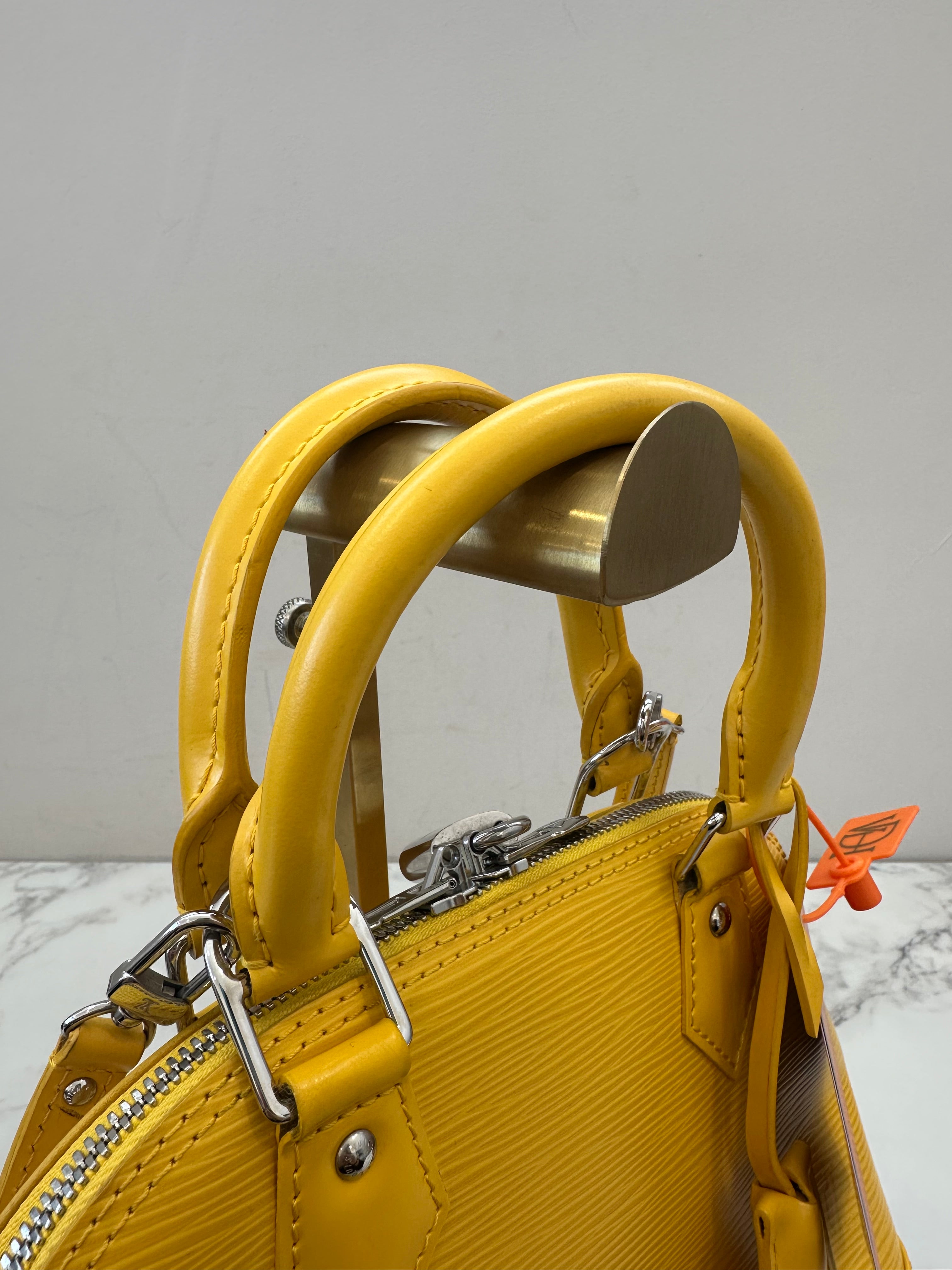 Louis Vuitton Alma BB Epi Yellow