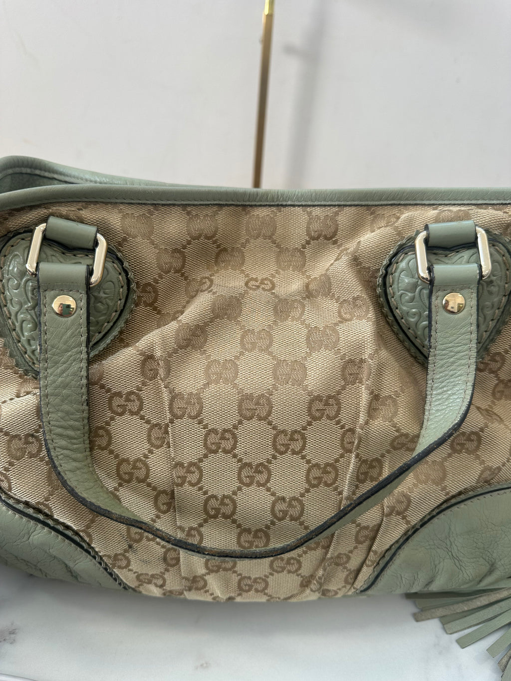 Gucci Beige Canvas
