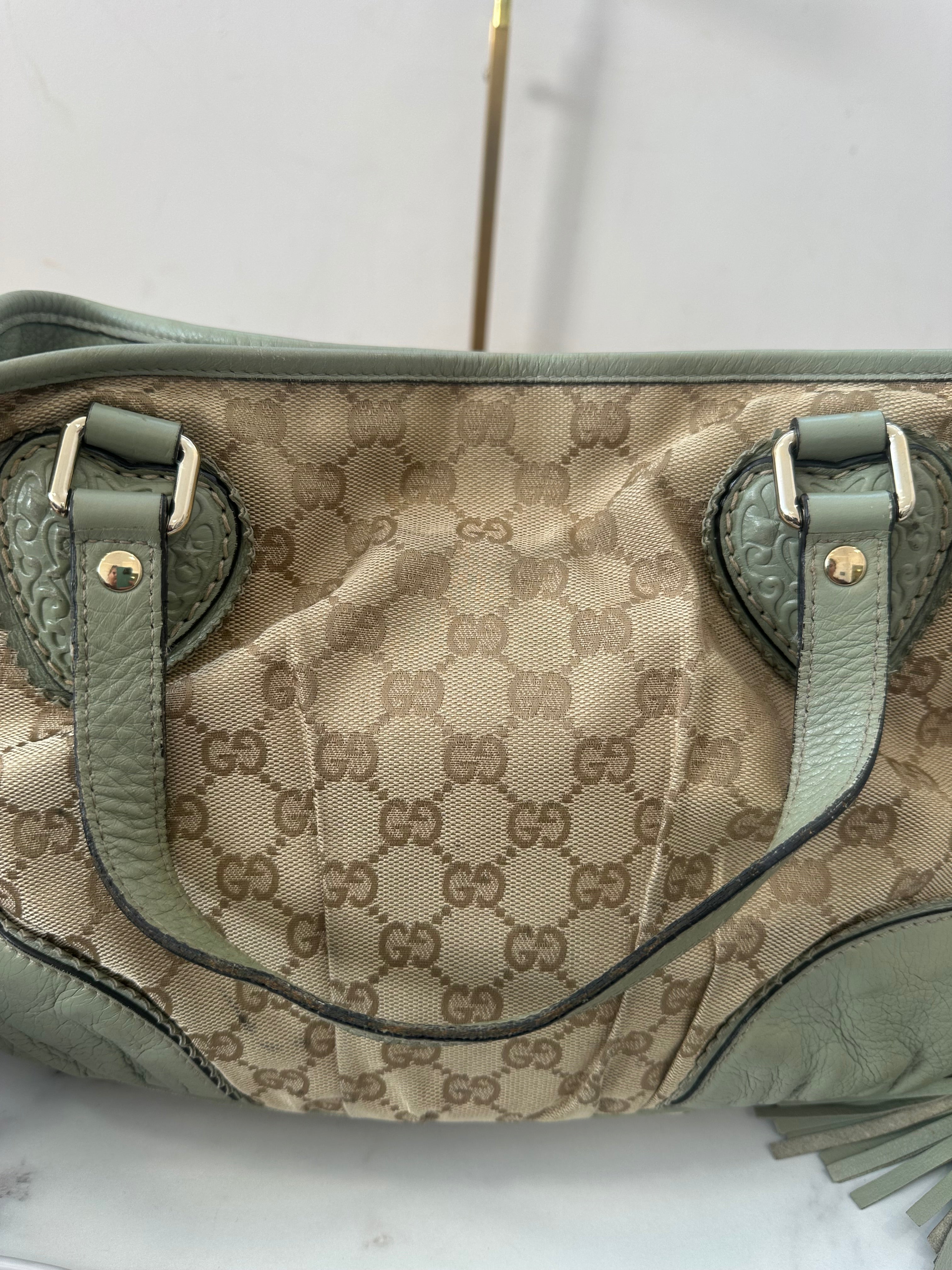 Gucci Beige Canvas