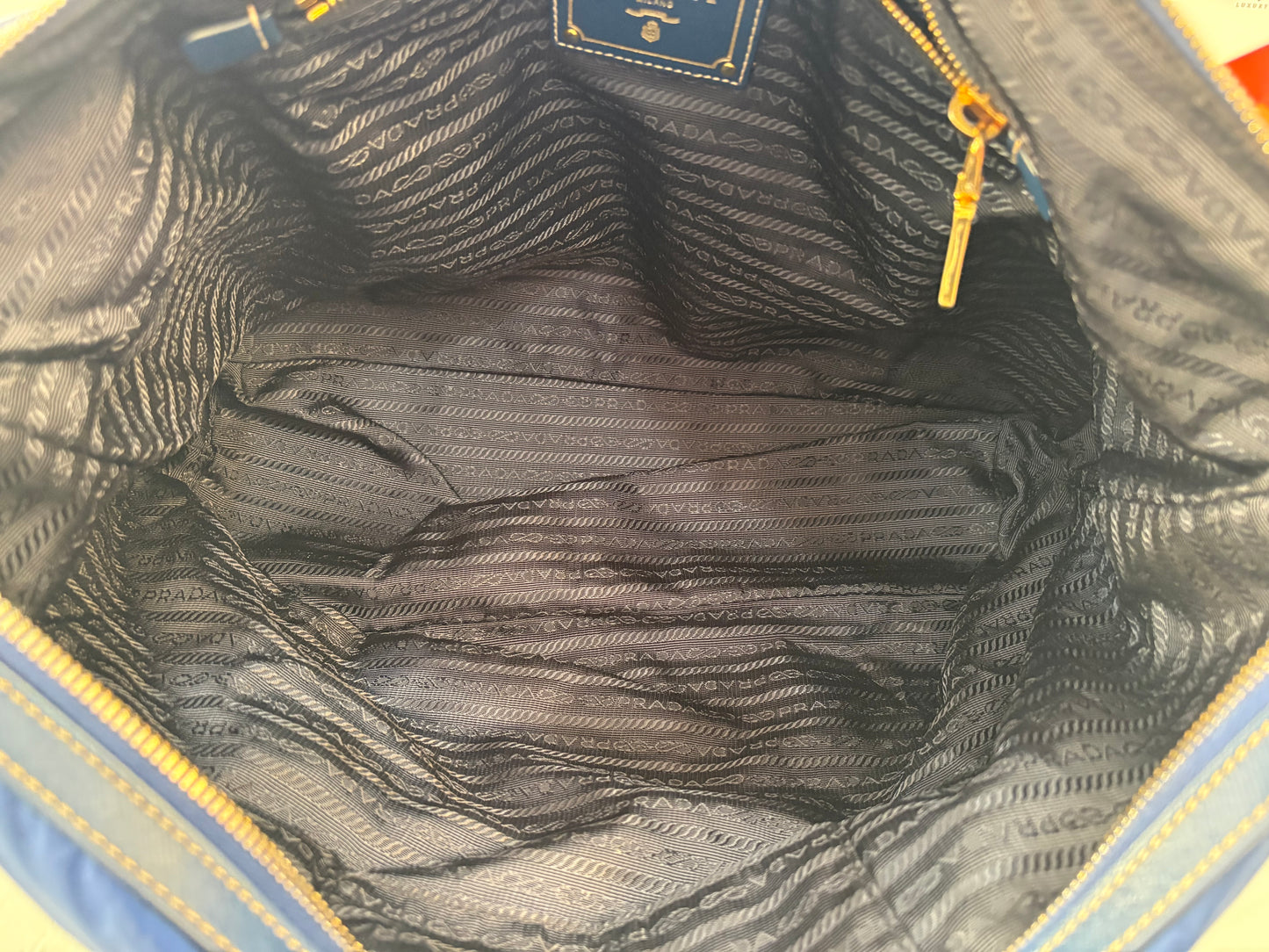 383870 - Prada Blue Nylon