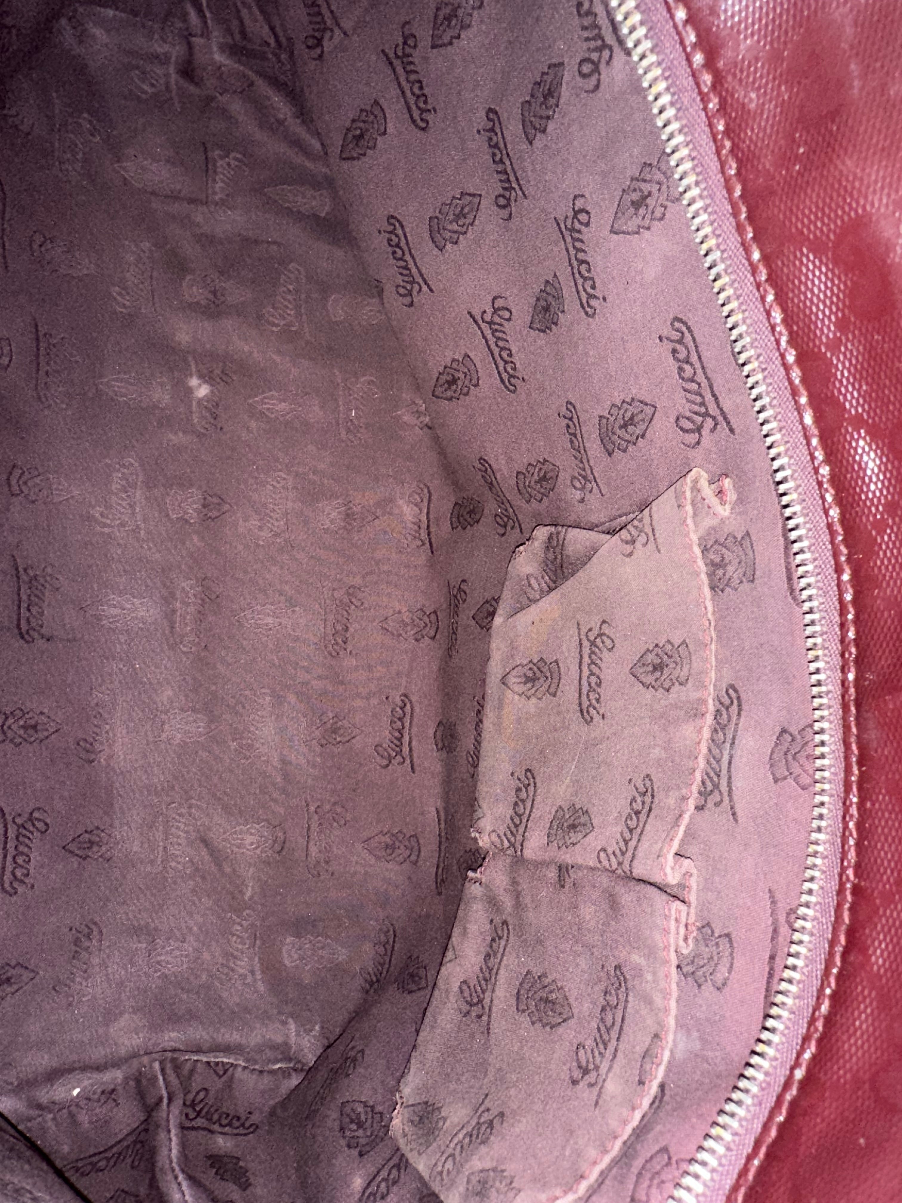 Gucci Bordeaux Tote Bag