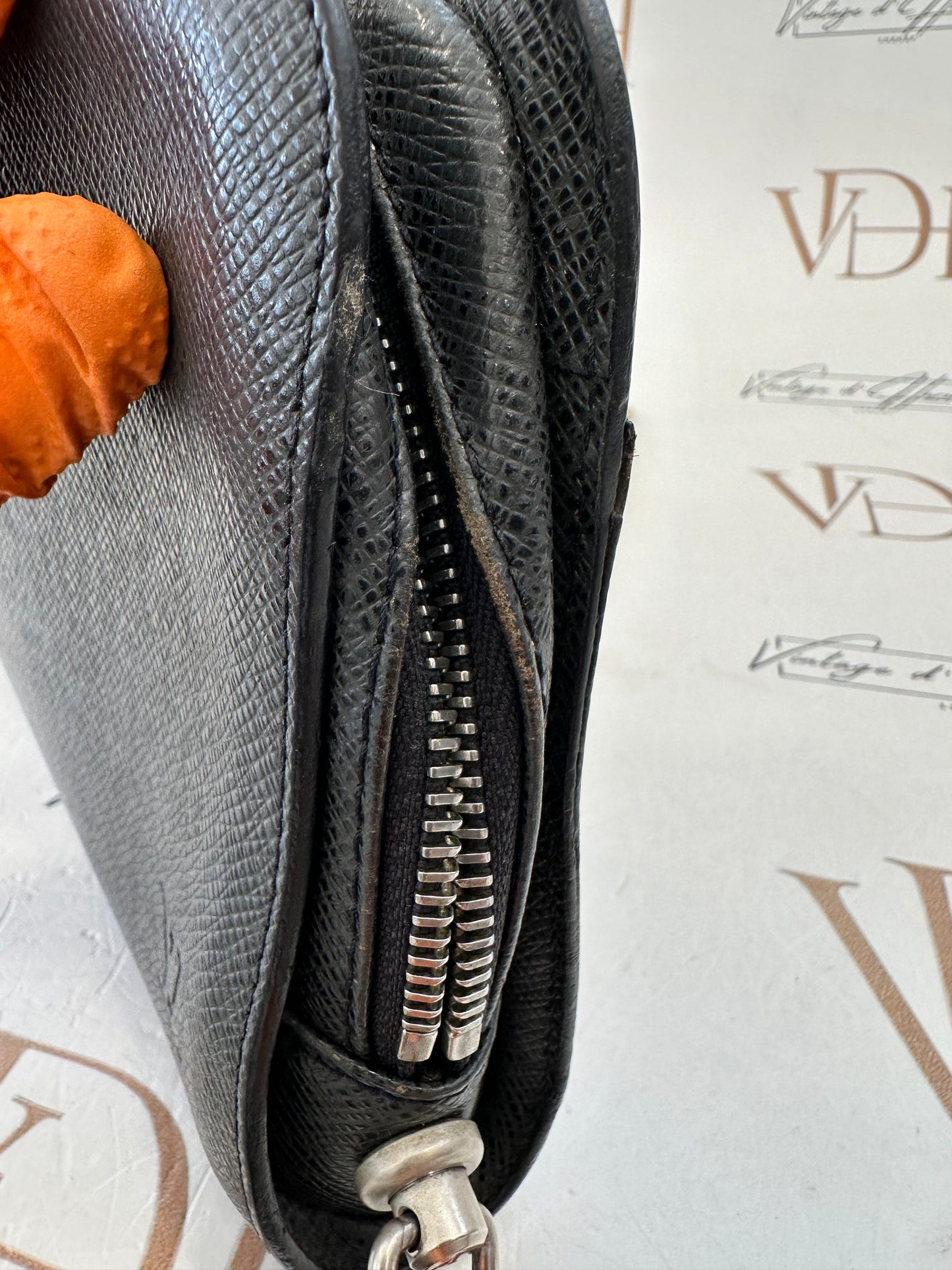 017805 - Louis Vuitton Black Taiga