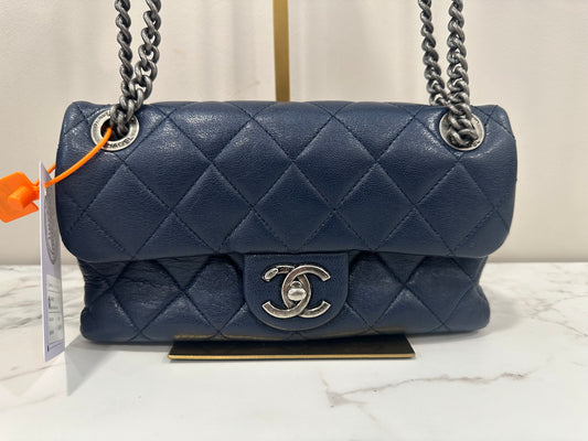 Chanel Blue Double Chain