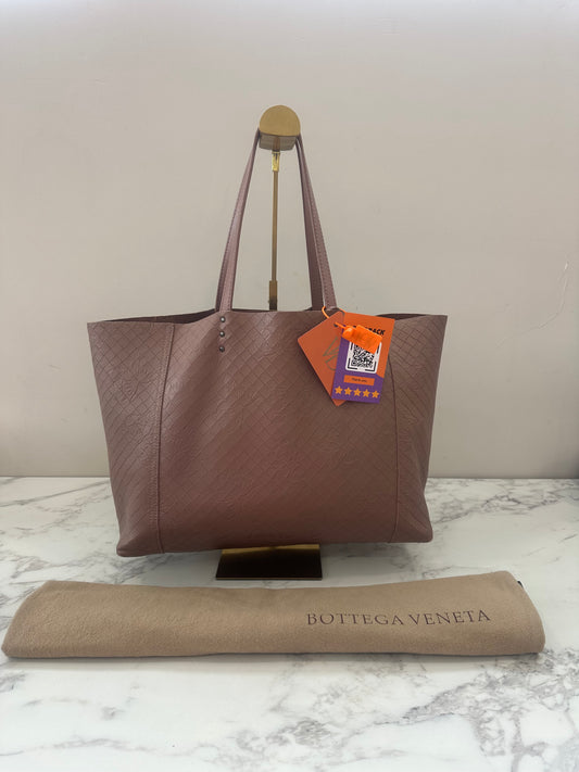 Bottega Veneta Pink Tote Bag
